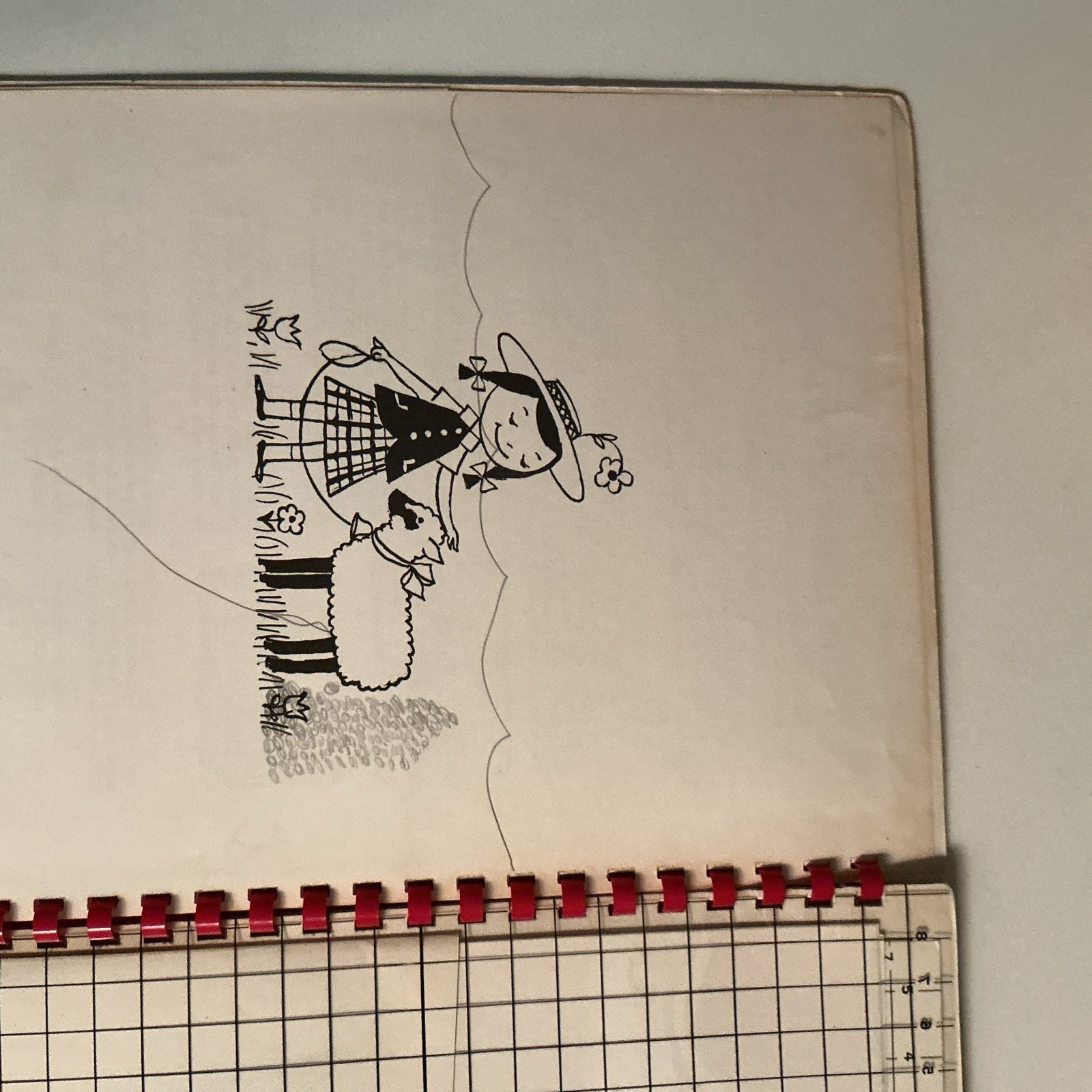 Vintage 60s Magic Sketch Book Drawing Book – Complete