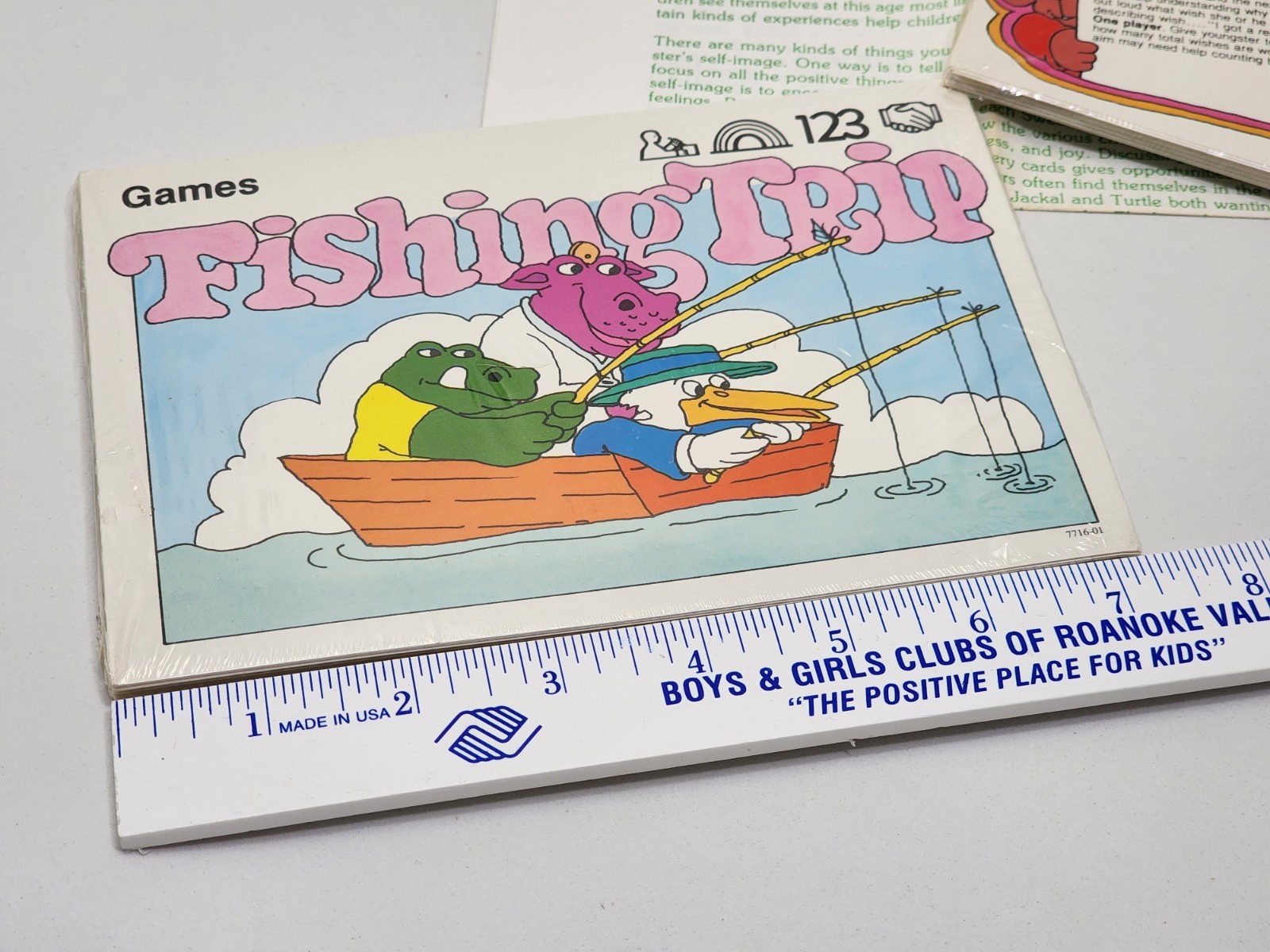 Sweet Pickles Preschool Program Bus Sealed Fishing Trip & Finger Plays Rhymes