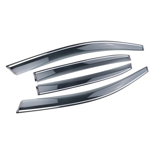 Rain Guards Suitable for 2011-2018 Passat,Window Visor,Dark Smoke