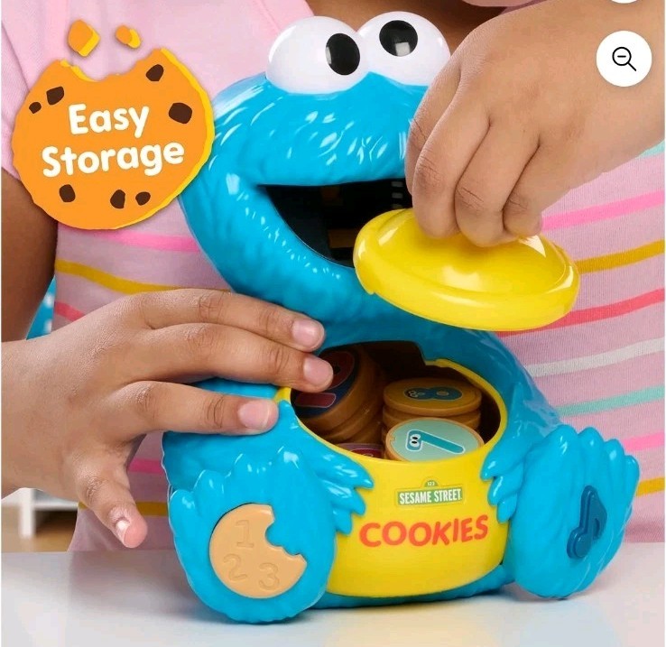 Sesame Street Cookie’s Counting Jar, 12-Pieces, Learning and Education, Kids…