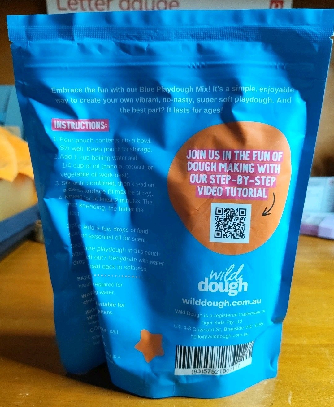 Play dough Mix👨‍🎓 Blue – Just Add Water And Oil👨‍🎓 Educational