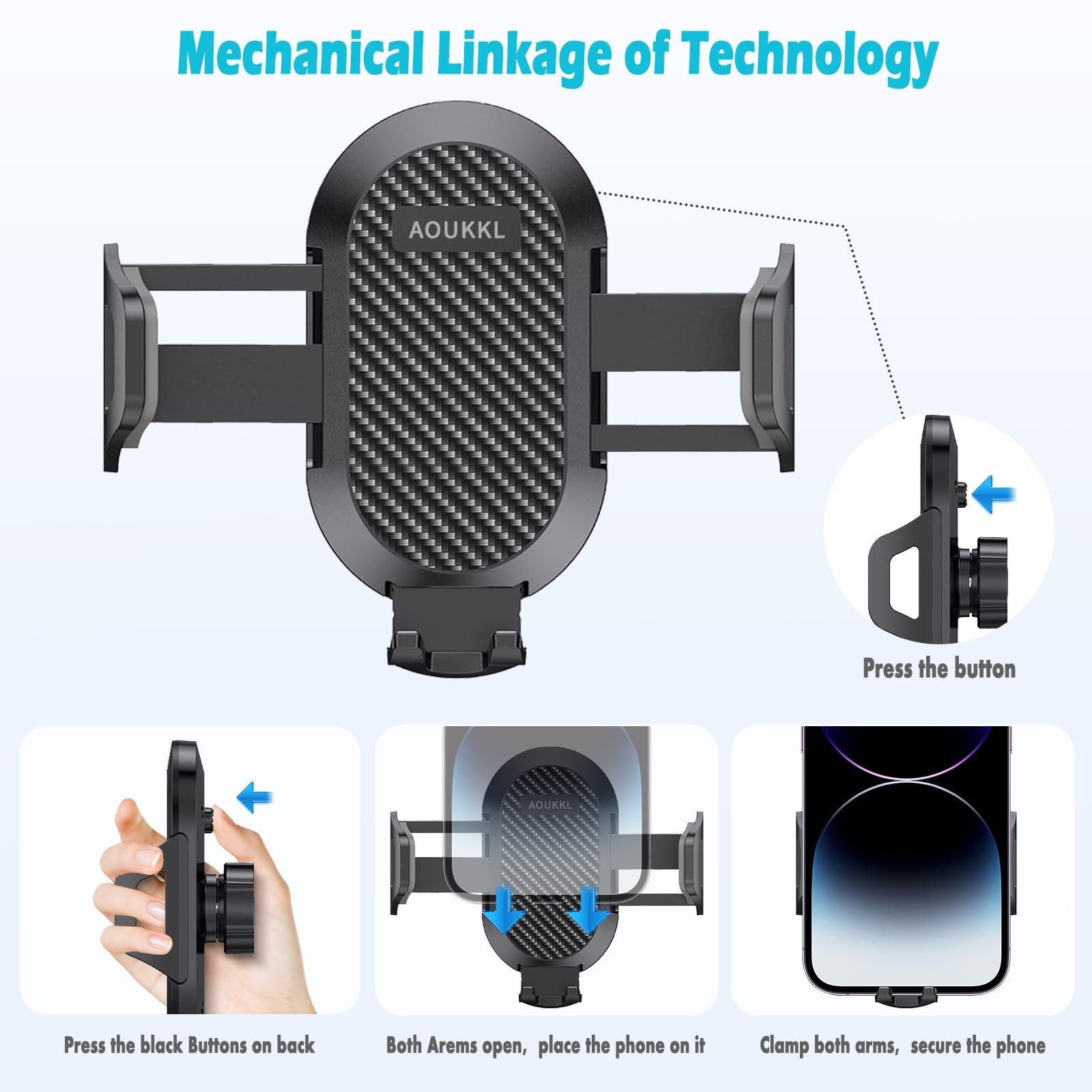 Car Phone Holder Fits for BMW X5 2014-2018/X6 2015-2019 Accessories(Only fit …