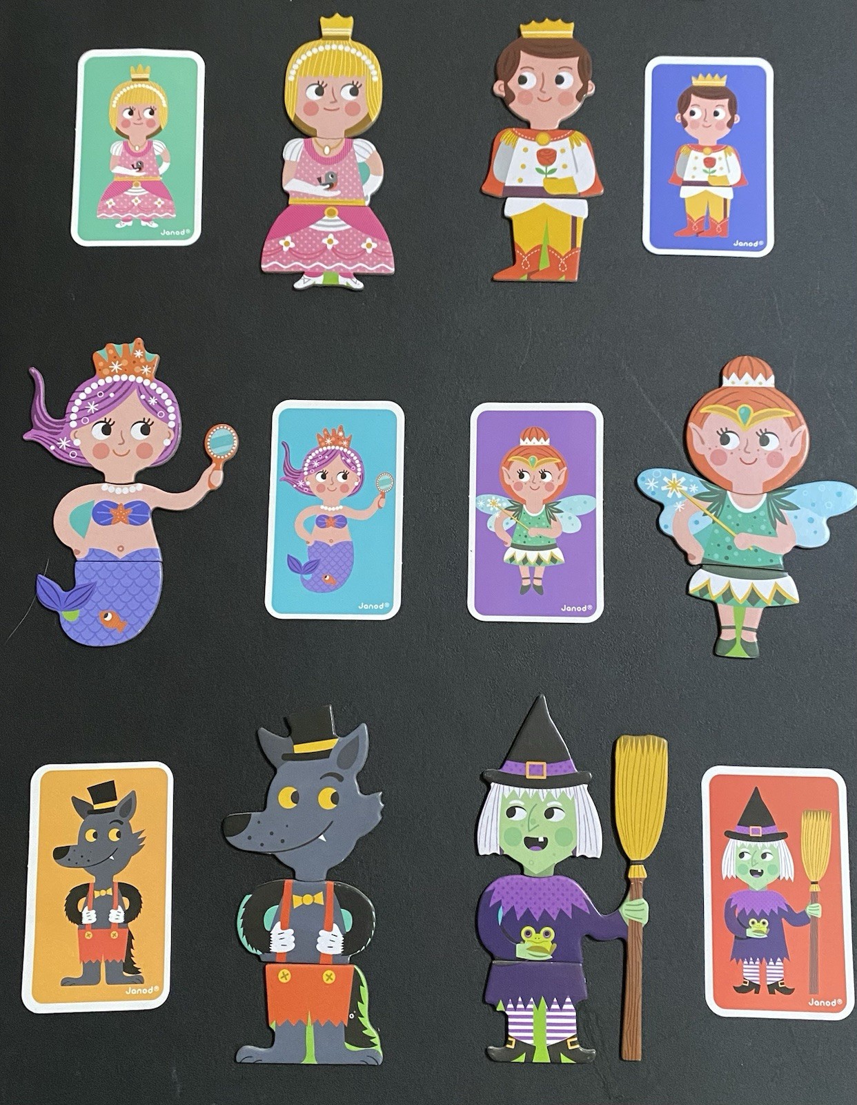 Janod Fairytale Magnetic Puzzle Activity 40 Pieces Ages 3-8