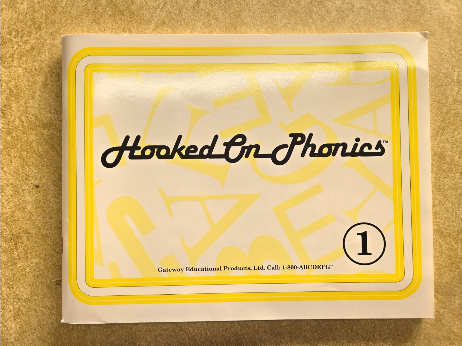 1993 Hooked on Phonics Complete Box Set Cassette Workbook and Reading Cards