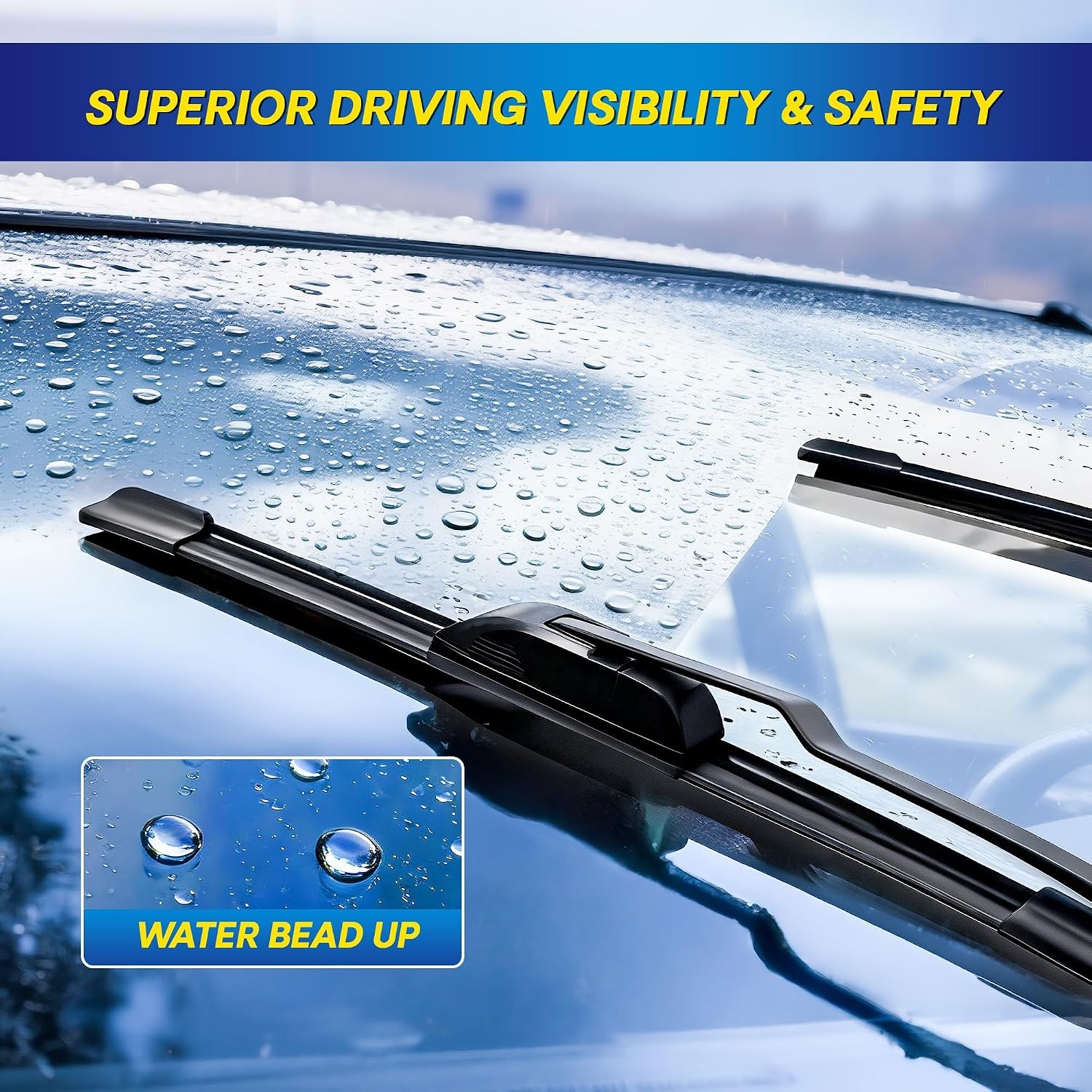 5 PLUS Silicone 3pc Wiper Blades Toyota CHR