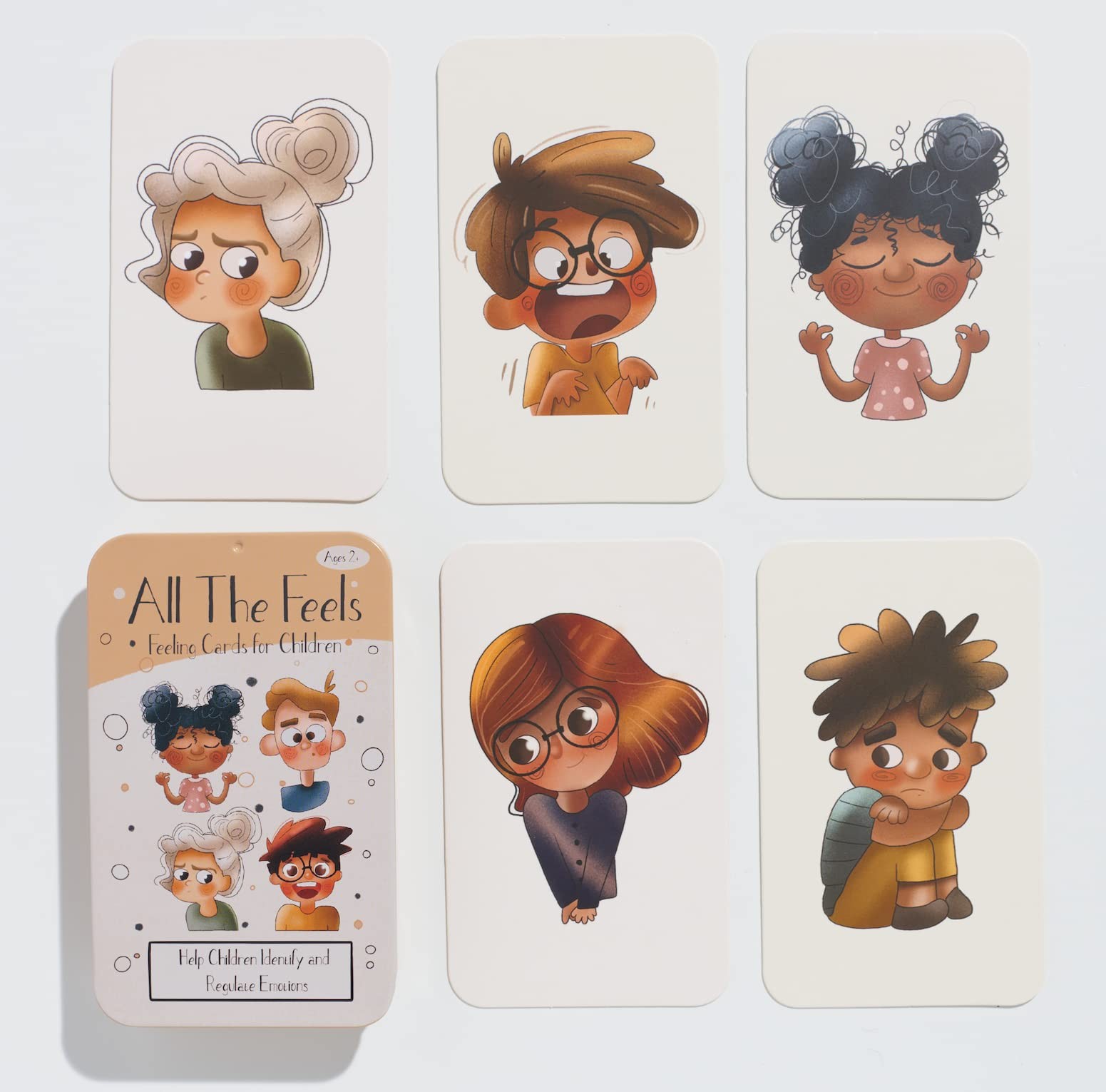 All The Feels Feeling Cards For 20 Feeling Cards 20 Brain-Based Coping 2 And Up
