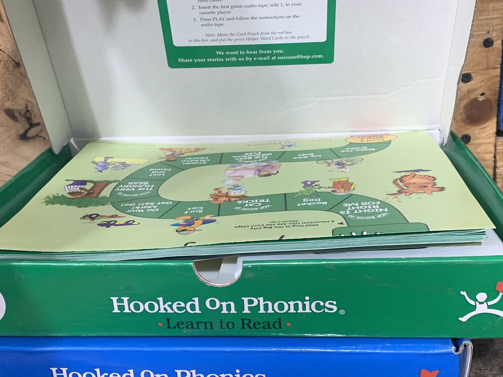 Hooked On Phonics Level 2 4 5 Readers Workbooks Cassettes Cards Most Sealed