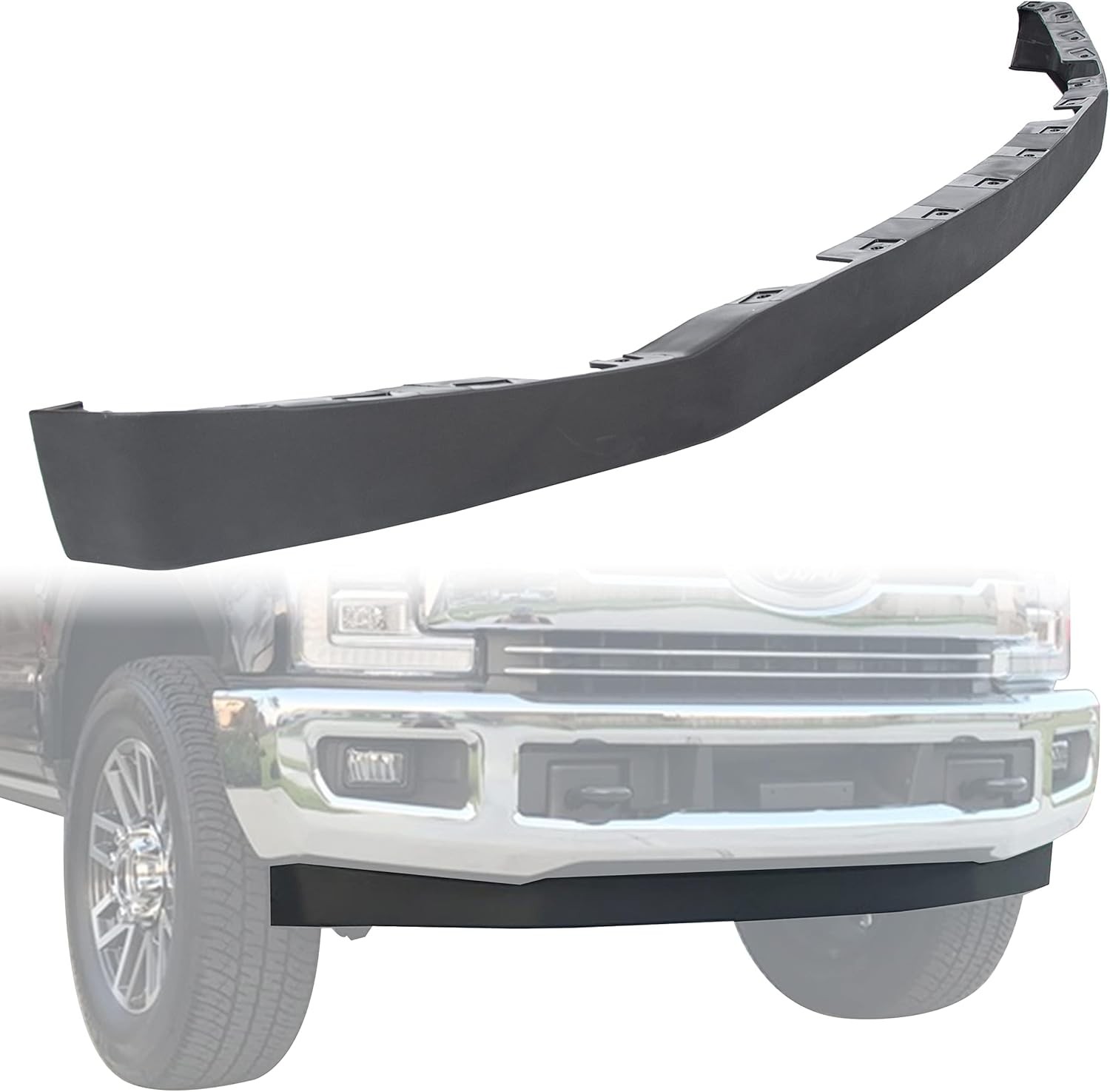 Front Lower Bumper Valance Panel Compatible with 2017 2018 2019 F250 F350