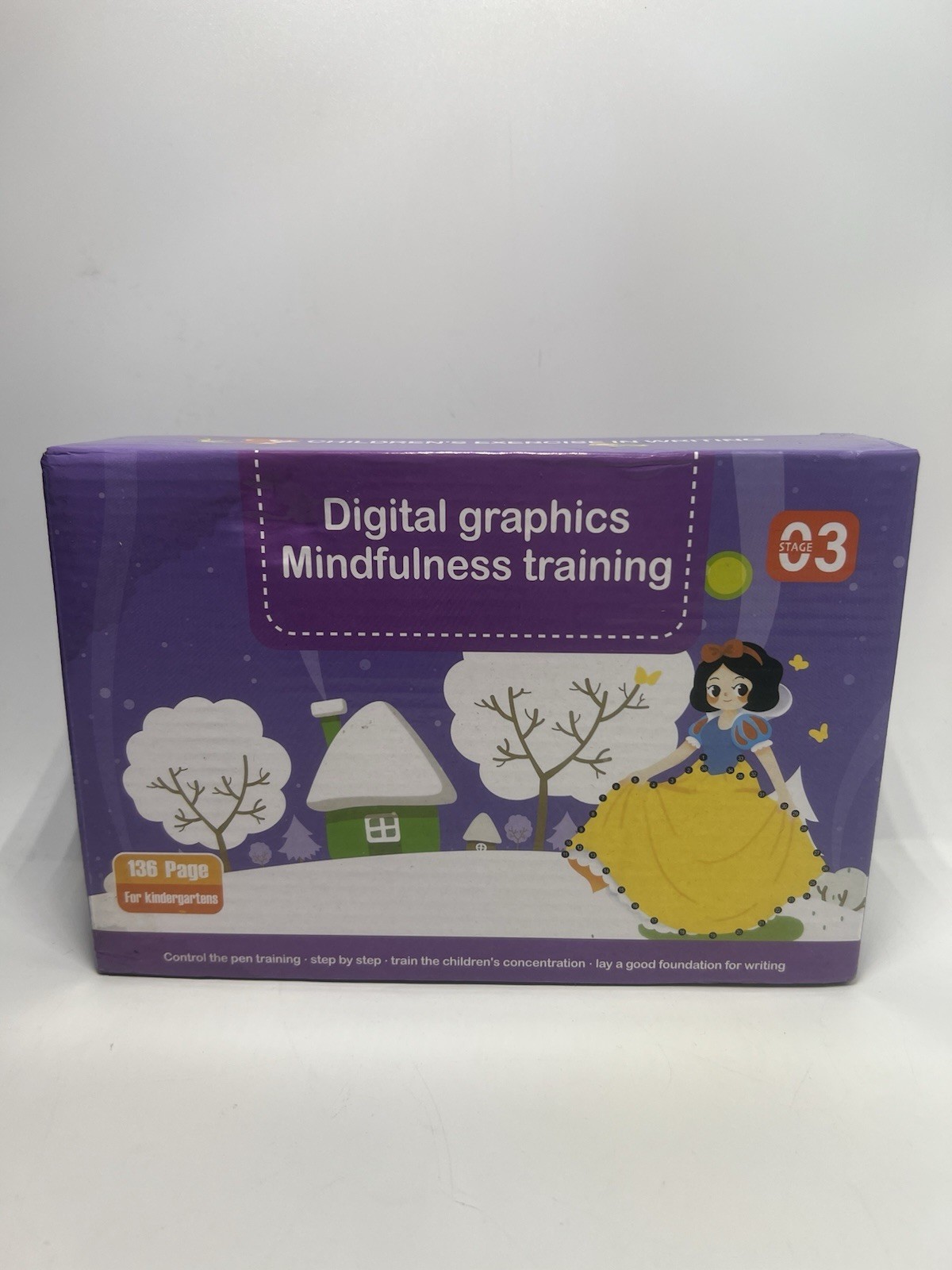 control the pen training step by step exercise hand control for kids stage 1-4