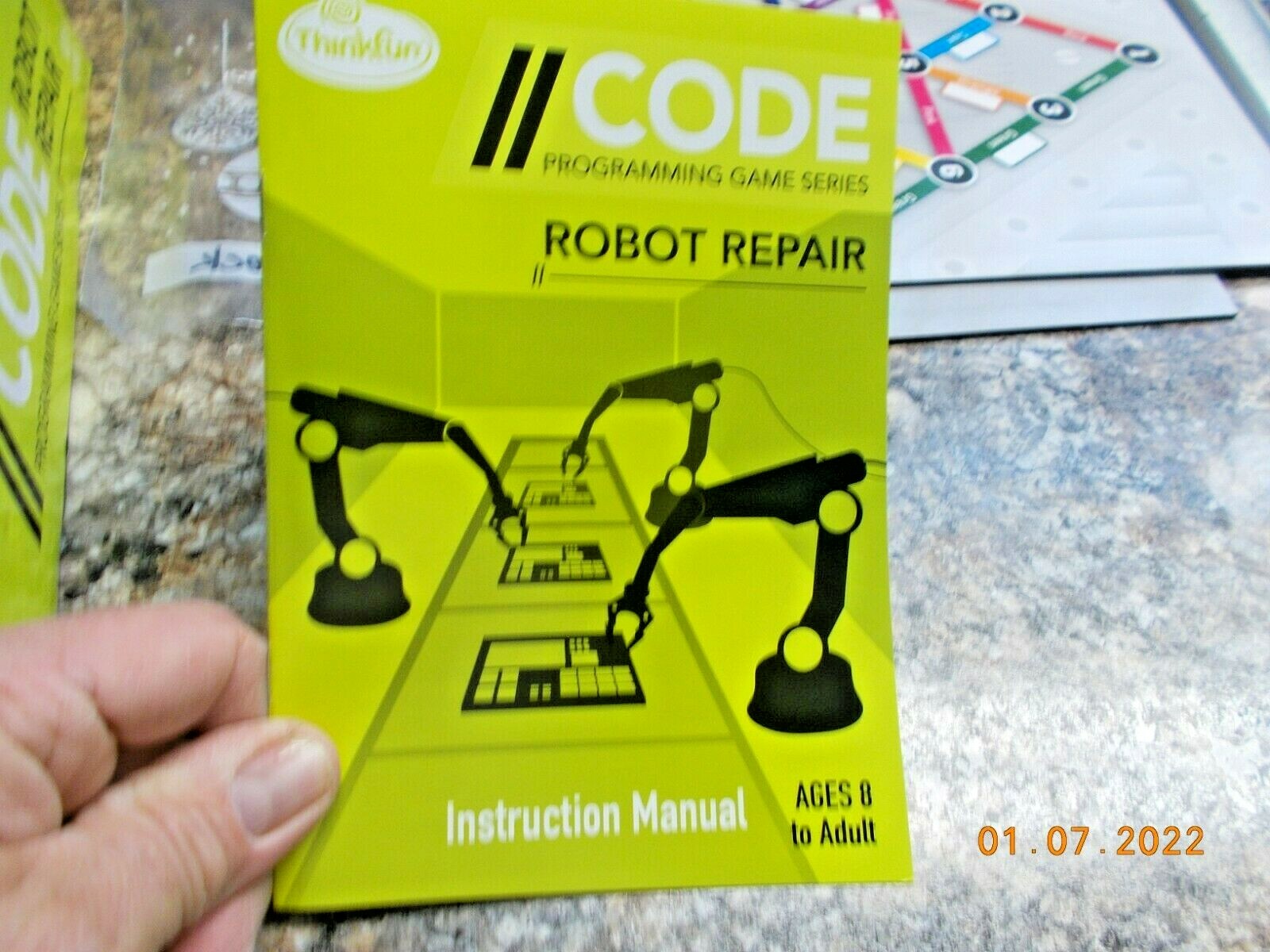 Thinkfun //Code Robot Repair Programming Game, Complete, ages 8+