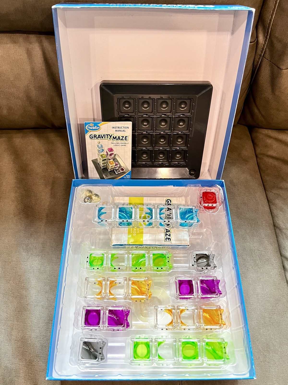 Think Fun Gravity Maze Marble Run Logic Game STEM Ages 8+ Years