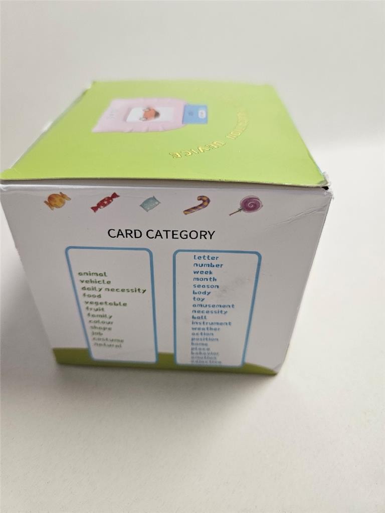 CARD EARLY LANGUAGE LEARNING TOY MONTESSORI 31 THEMES 1-3 EDUCATIONAL DEVICE NEW