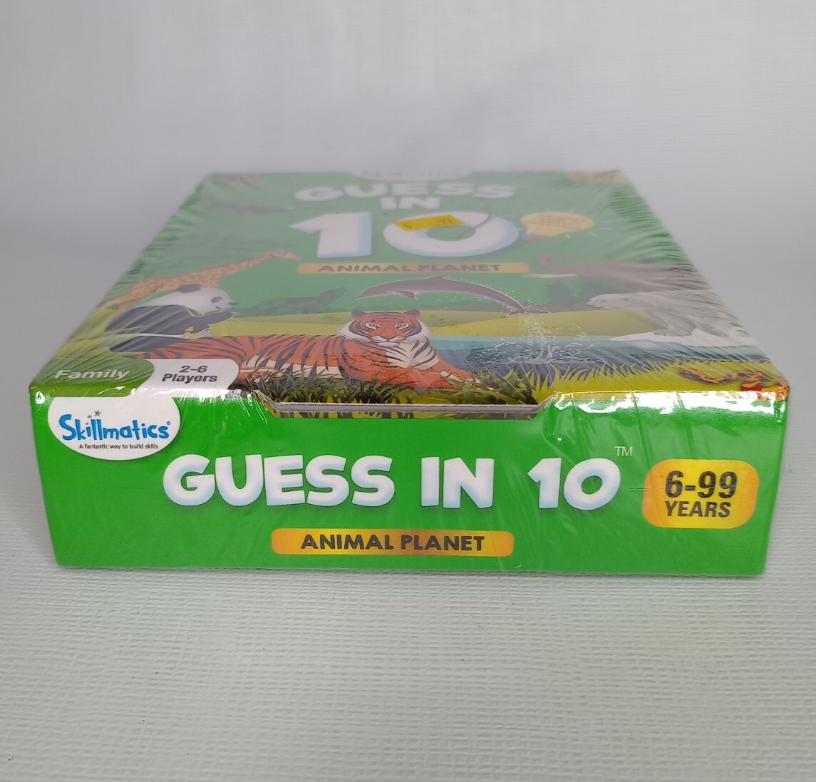 Skillmatics Guess in 10 Animal Planet Card Game New