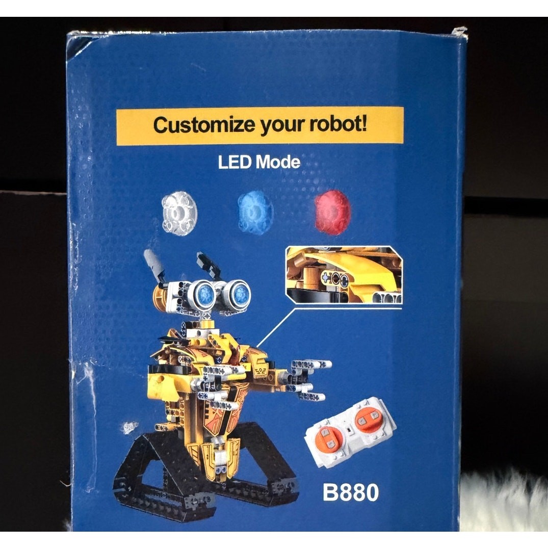 Sillbird Stem Building Robot Kit B880 Wallrobot Robotics Set Montessori Learning