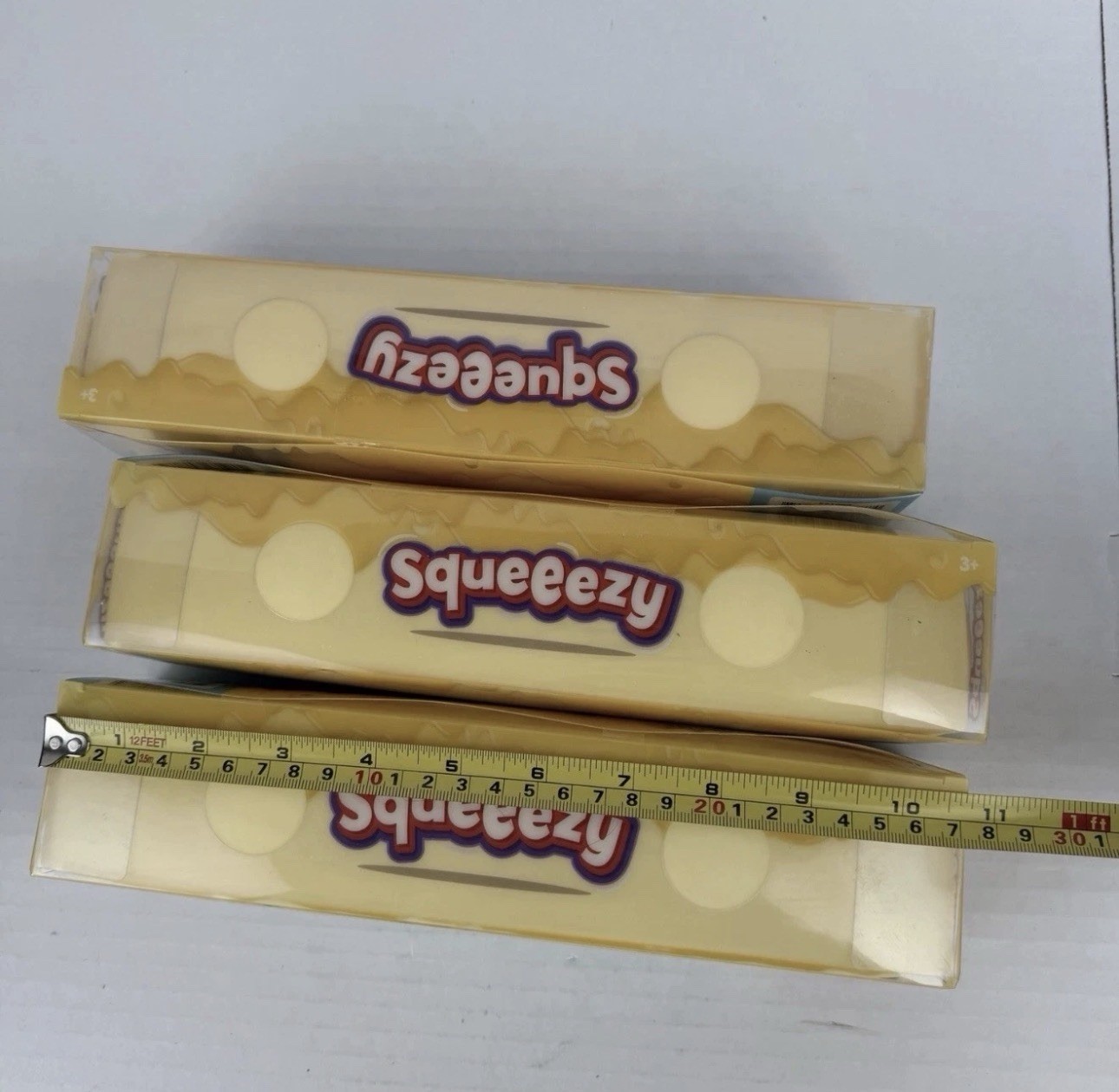 (3) NEW Sunny Days Viral Jumbo Squeezy Butter Squishy Toy Stress Relief LOT OF 3