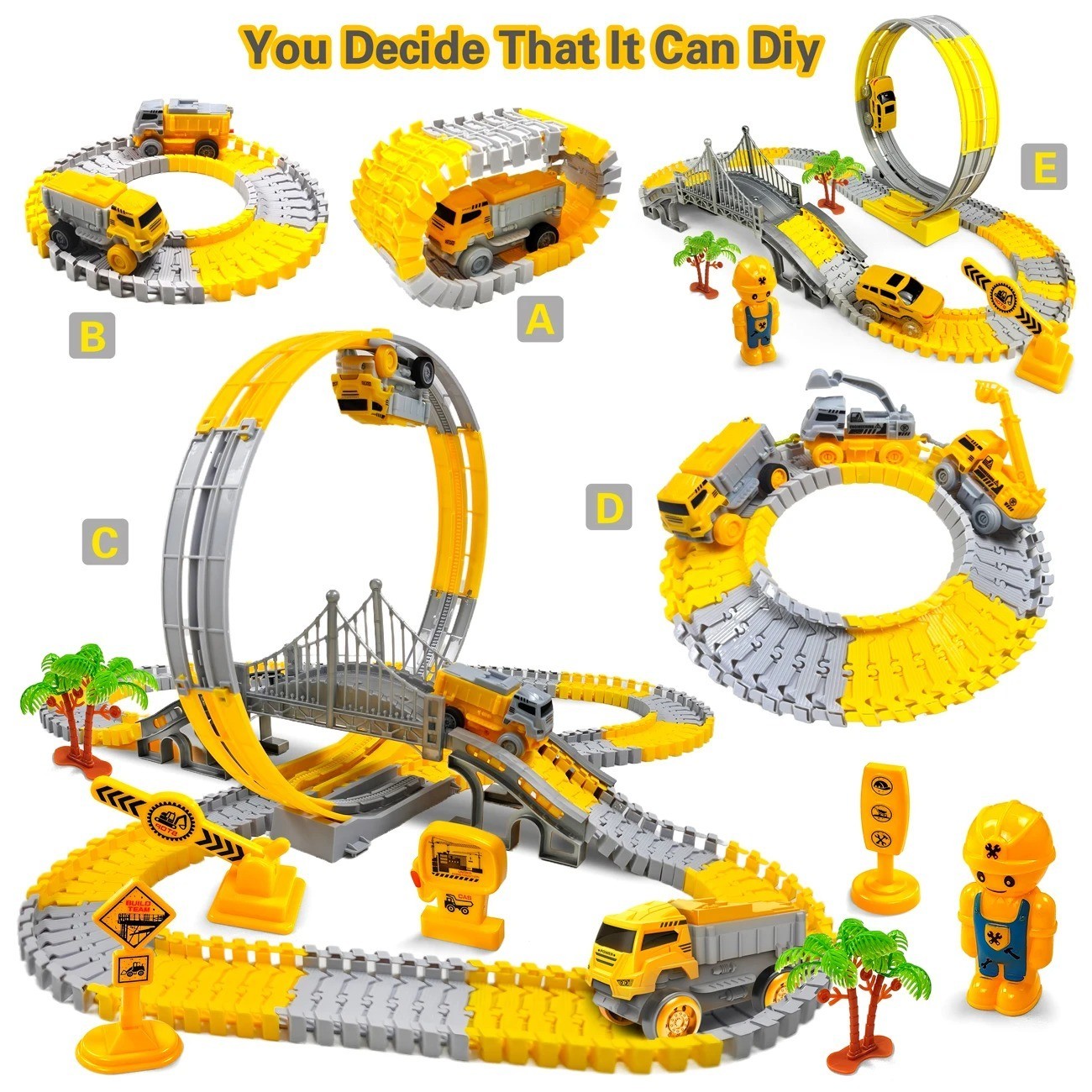 Track Car Train Toys Children Electric Track Toy Cars Educational Toys