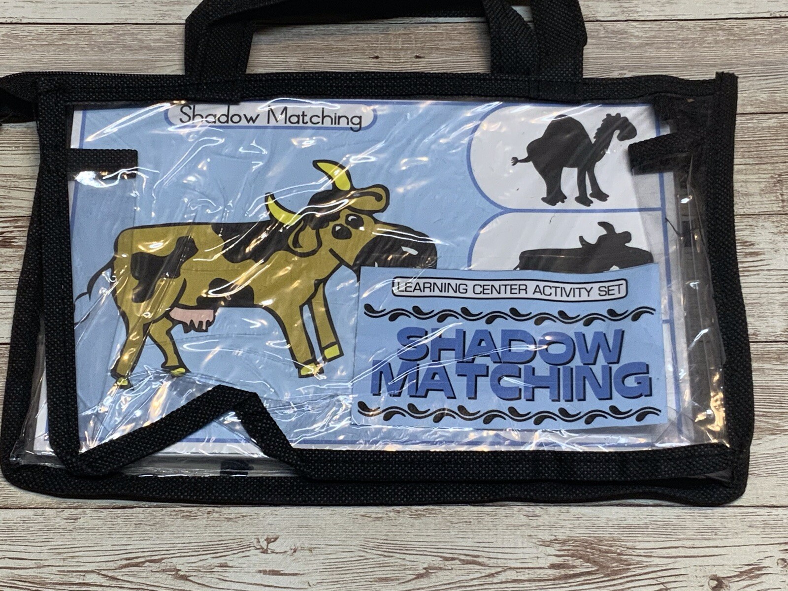 Learning Center Activity Set – Shadow Matching – Clothespin Learning Center