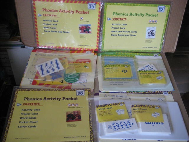 Phonics Activity Packet ( #30, #32 and #33 ) Grade 1 by Silver Burdett Ginn Inc