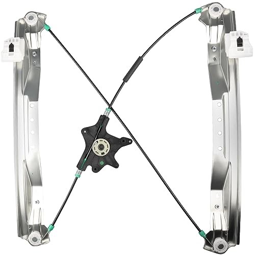 Front Passenger Side Power Window Regulator Without Motor Replacement for
