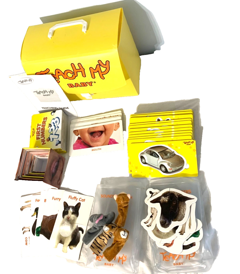 Teach My: Learning Kit – Baby, Guided Child Development, Baby and Toddler 6mo+
