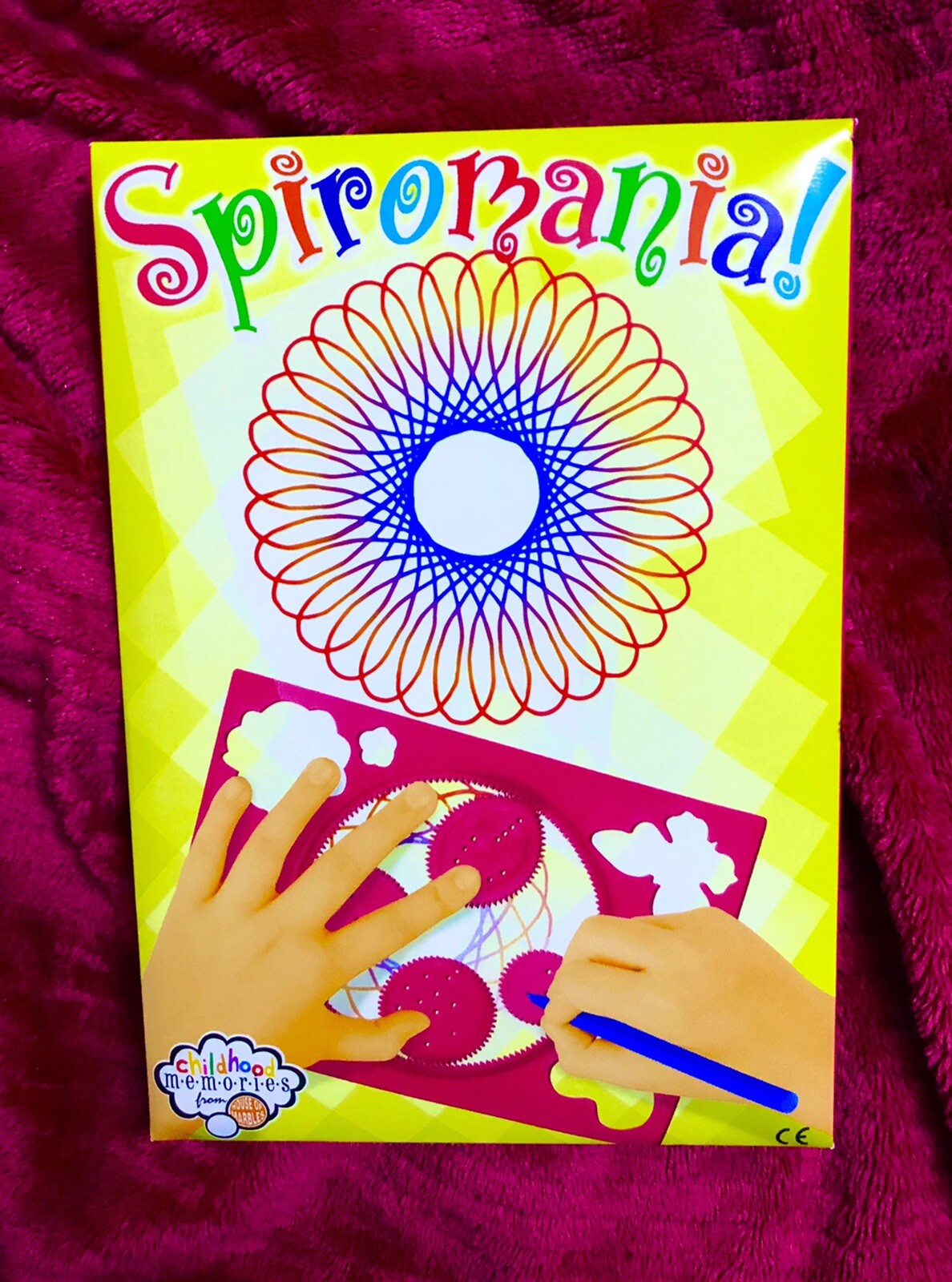 Spirograph/Spiromania The Game,Childhood Memories,spiral Patterns With Ease,gift