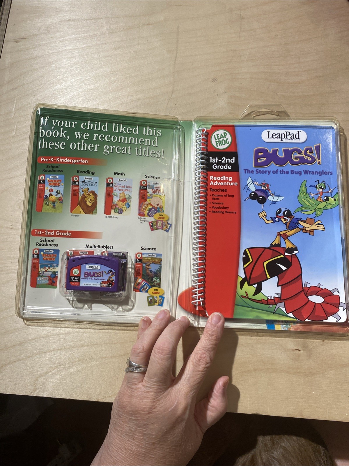 LeapPad Software -1st-2nd Grade. Bugs The Story Of The Bug Wranglers MZ