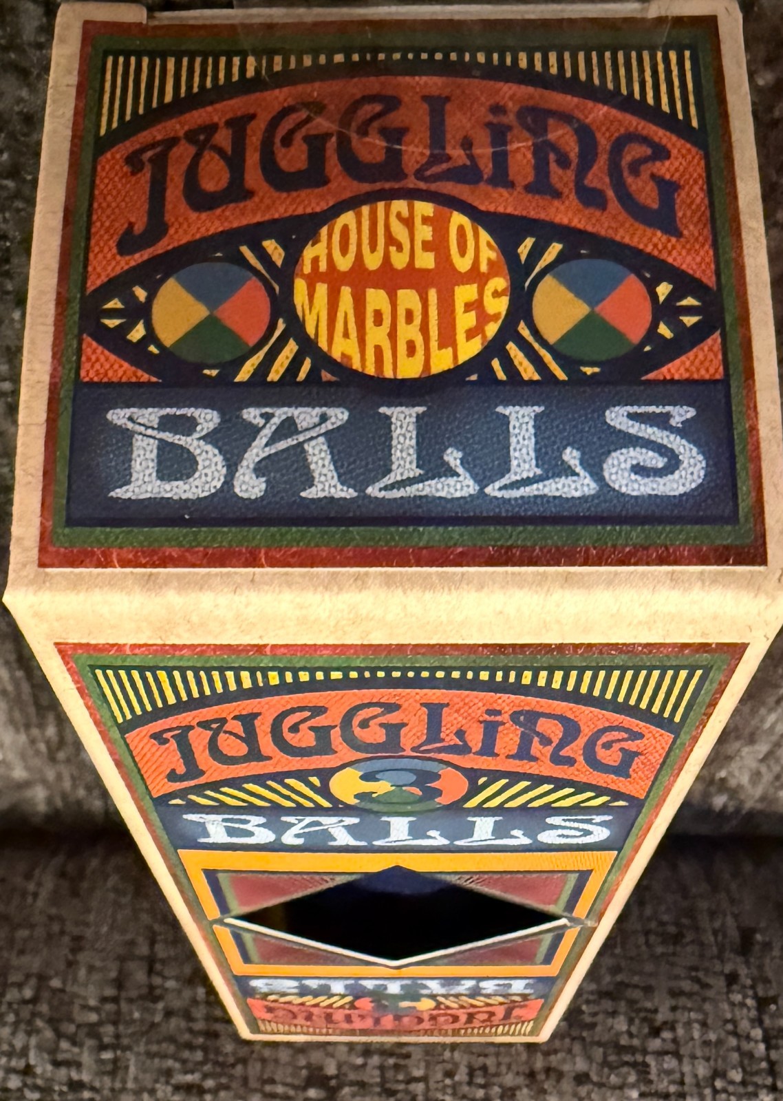 House Of Marbles Set of 3 Juggling Balls Kids Retro Gifts Circus Toys New