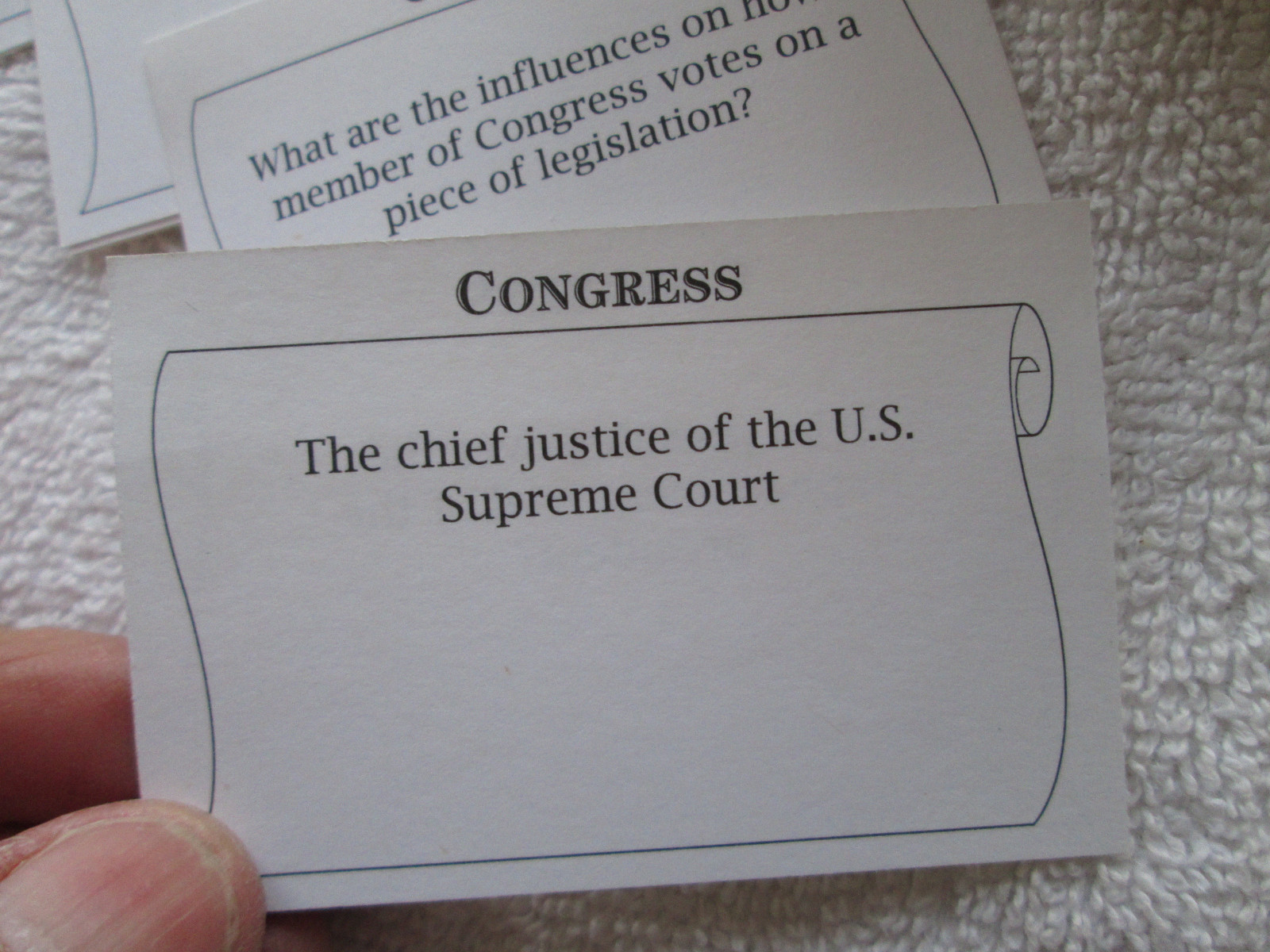 United States and Texas Government flash cards, Forshee, Wigginton, Pearson Pub