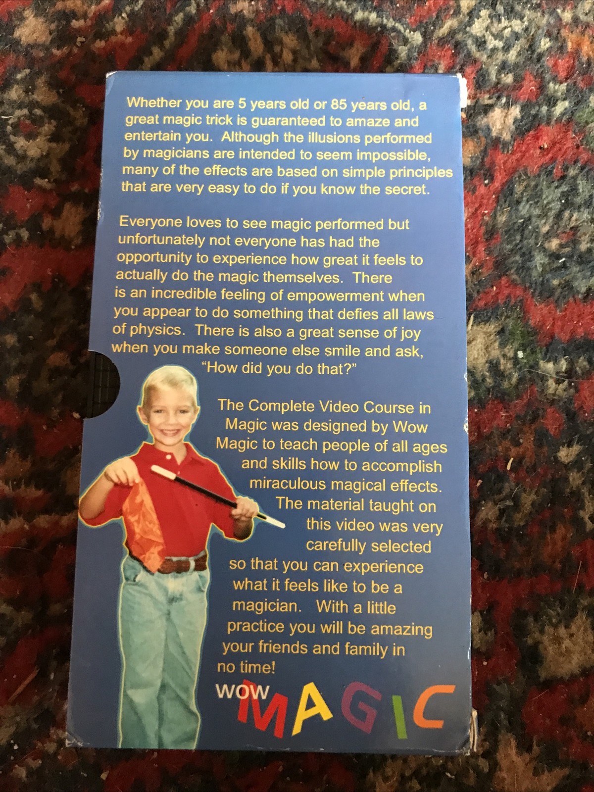 The Complete Video Course in Magic, Wow Magic Presents, Volume 3 Levitation, VHS