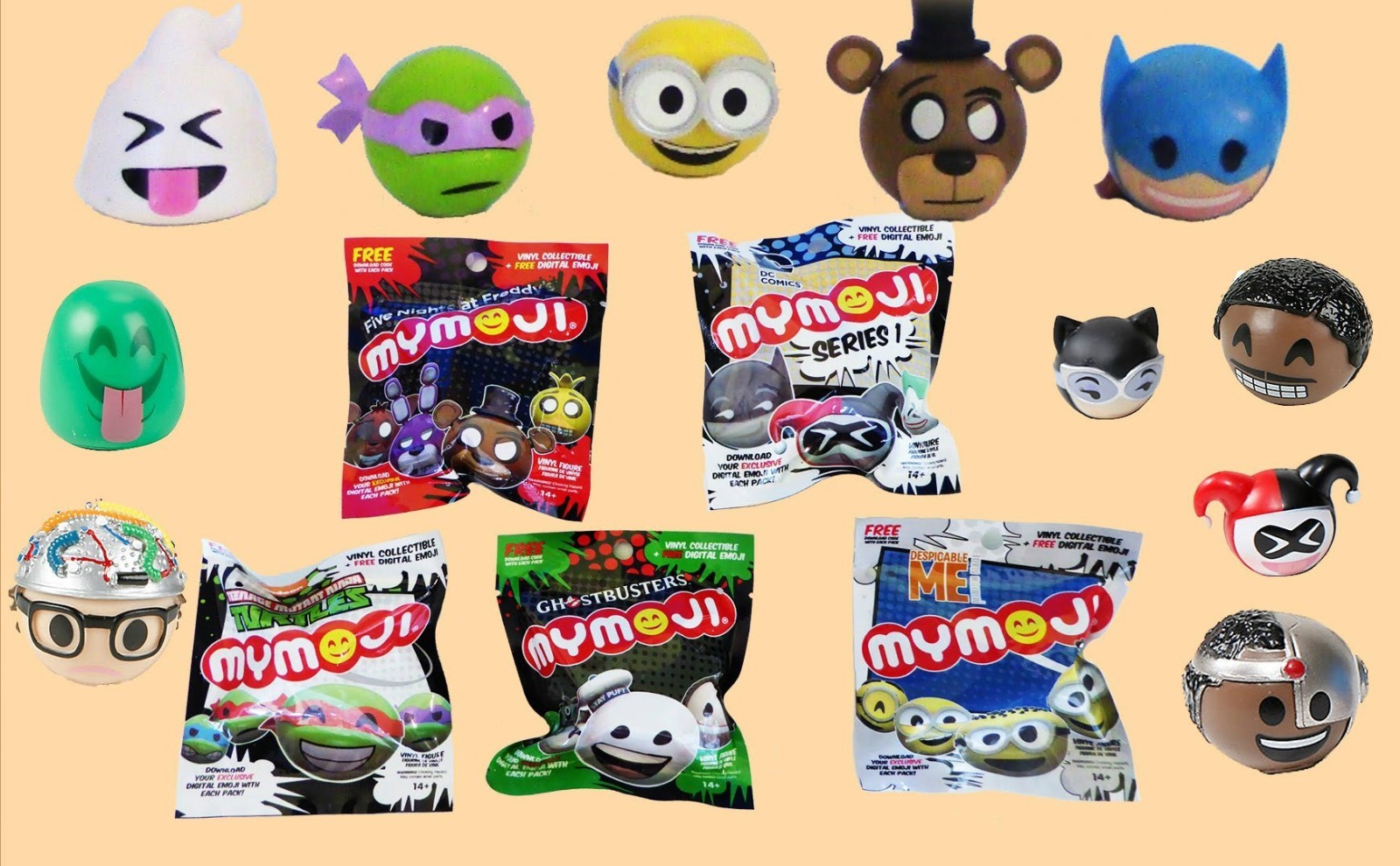 Buy 1 Get 1 50% OFF MyMoji Blind Bags