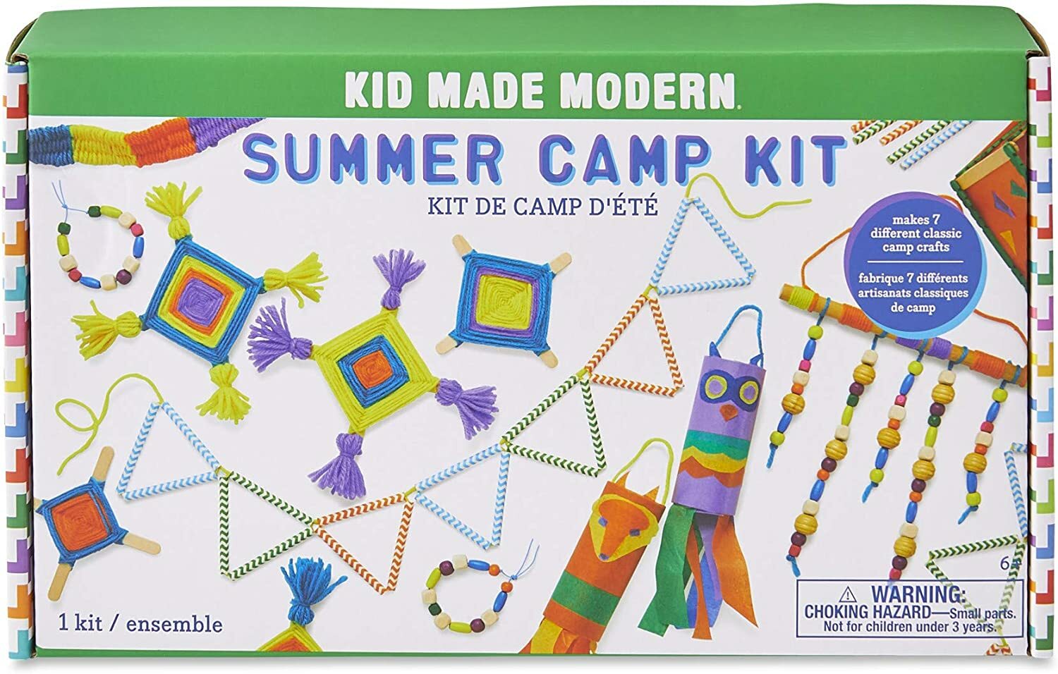 Kid Made Modern Summer Camp Kit, 1 EA classic crafts summer manualidades