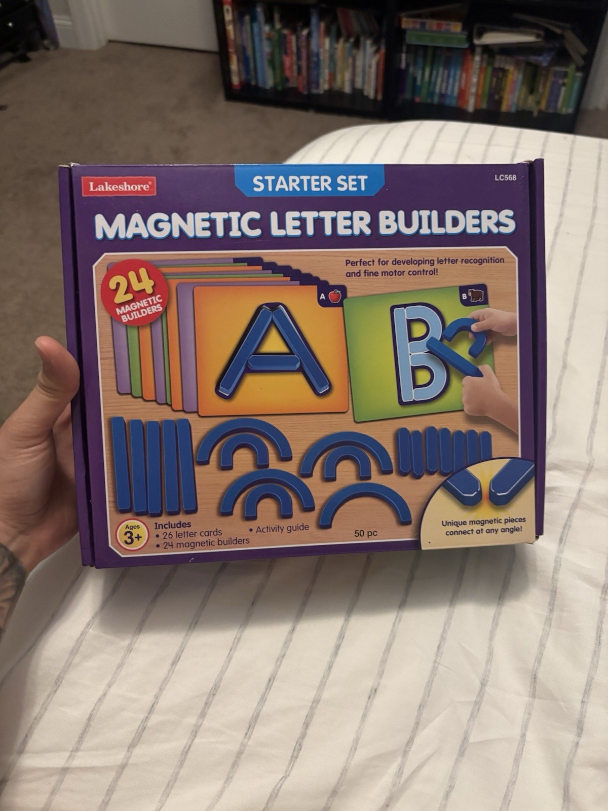 Lakeshore Magnetic Letter Builders Starter Kit