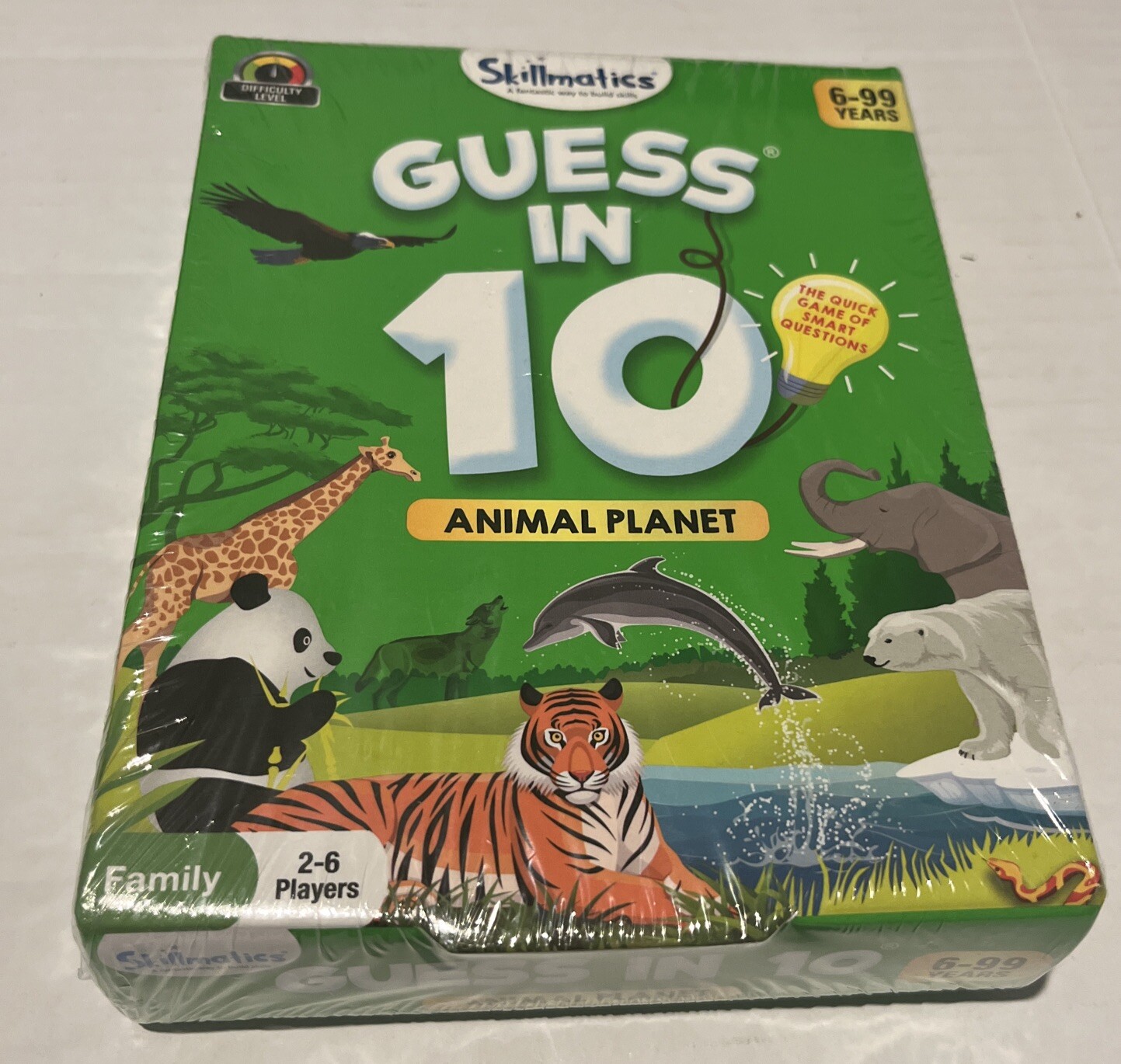 Skillmatics Guess In 10 Animal Planet Game of Smart Answers Creative Thinking