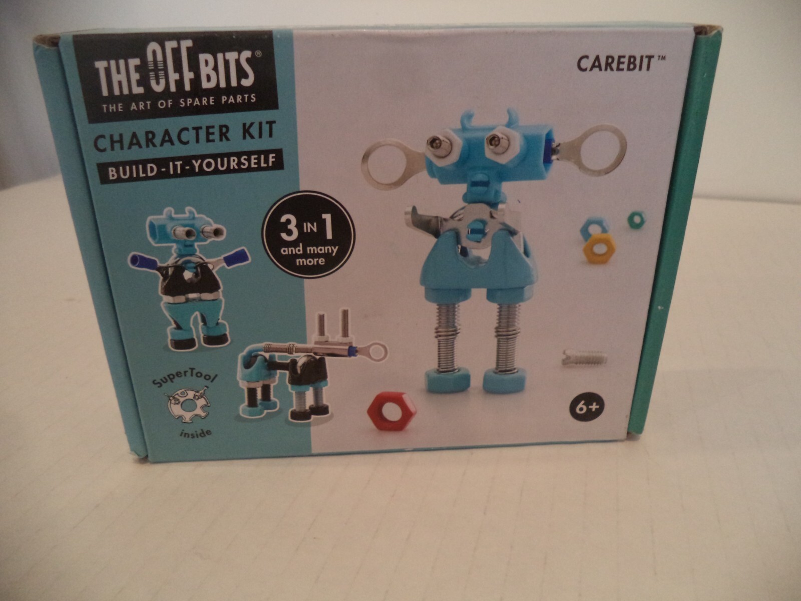 CareBit Fat Brain Toy Co 3 Model Collaboration OFFBITS Kit Ages NEW SEALED