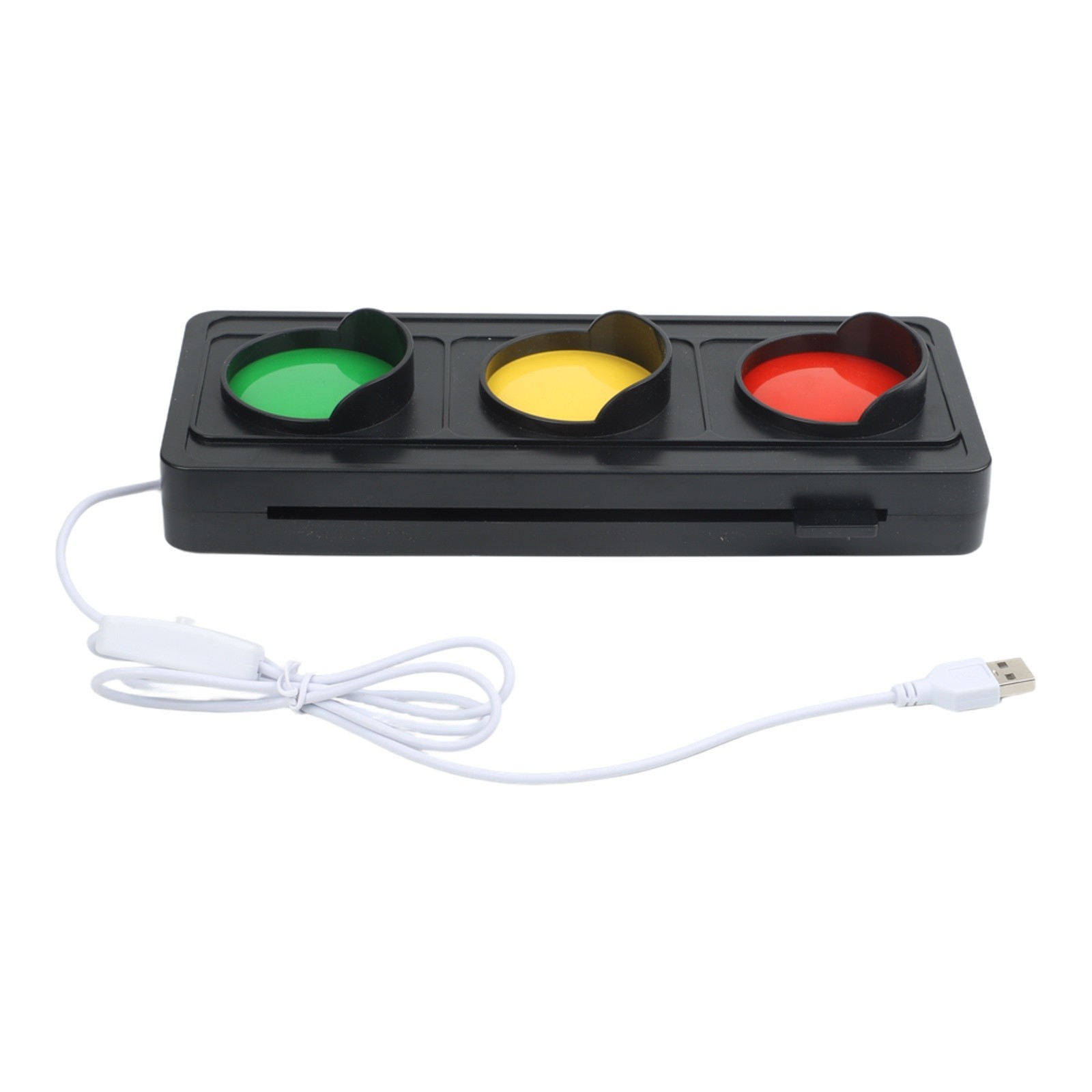Energy Efficient USB LED Wall Light Traffic Signal Lamp for Indoor Spaces
