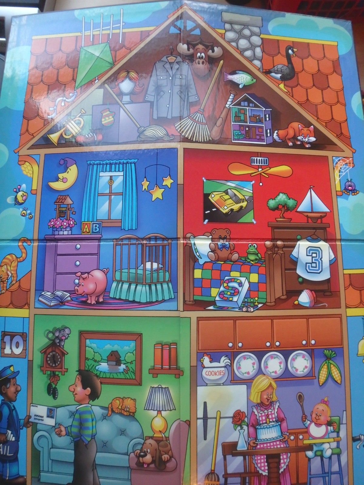 Picture Rhymes I Spy A Mouse in the House Game Excellent Very good condition