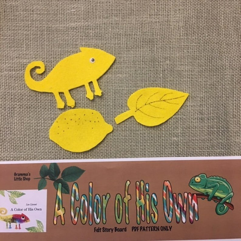 A Color of His Own Fun Felt Set for Felt Boards & Learning Play