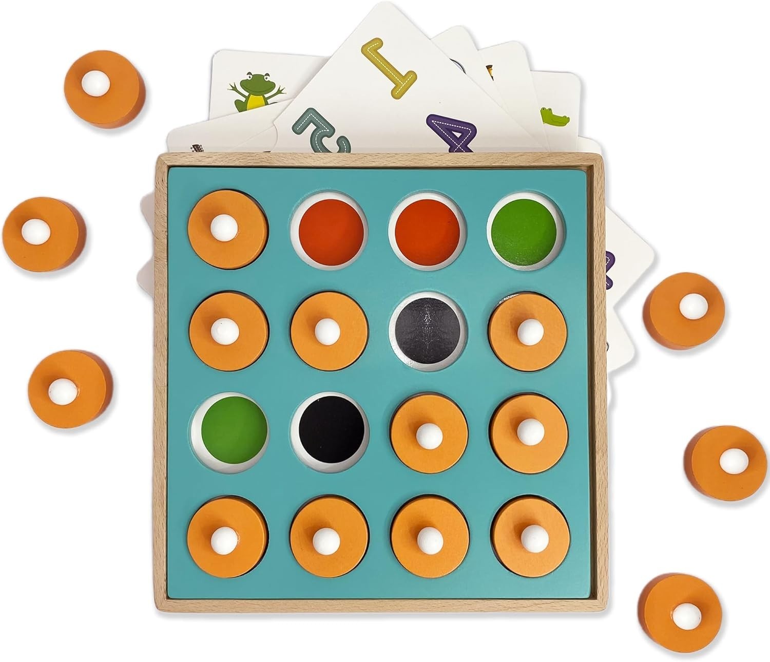 Brain Cognitive Matching Training Puzzles for Adults Elderly