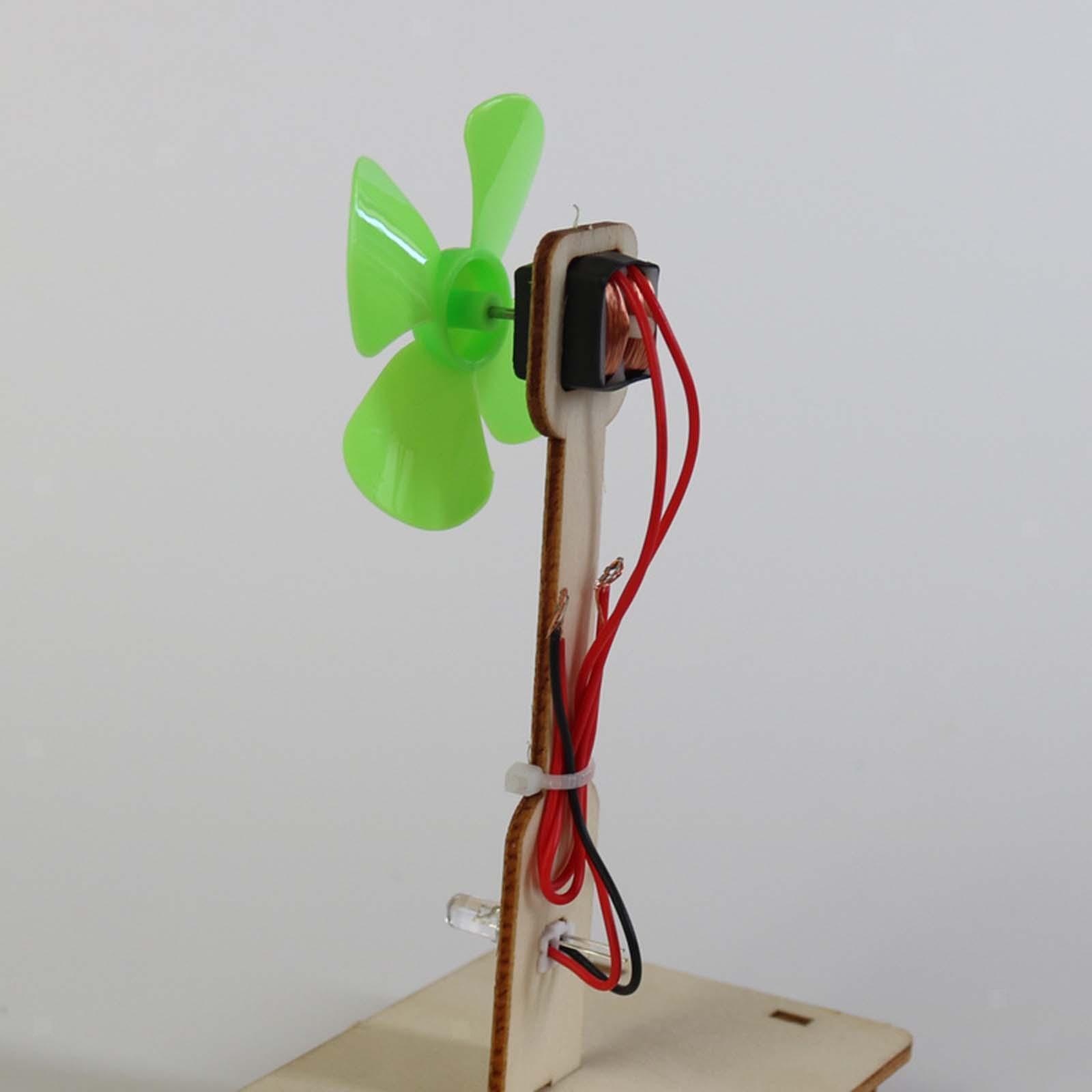 Wind Power Generator Physics Wind Mill Circuit Electricity Generator