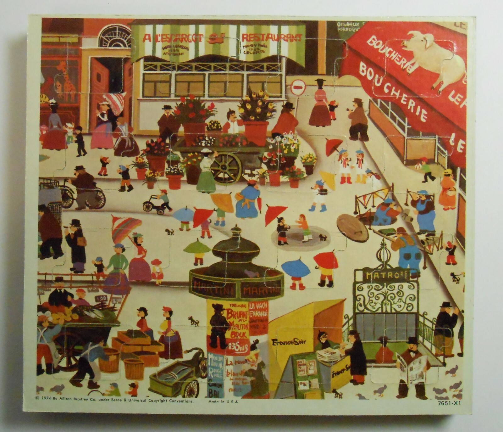 Vintage 1974 Milton Bradley SIX PLACE & CHECK PUZZLES for Math – Never Used
