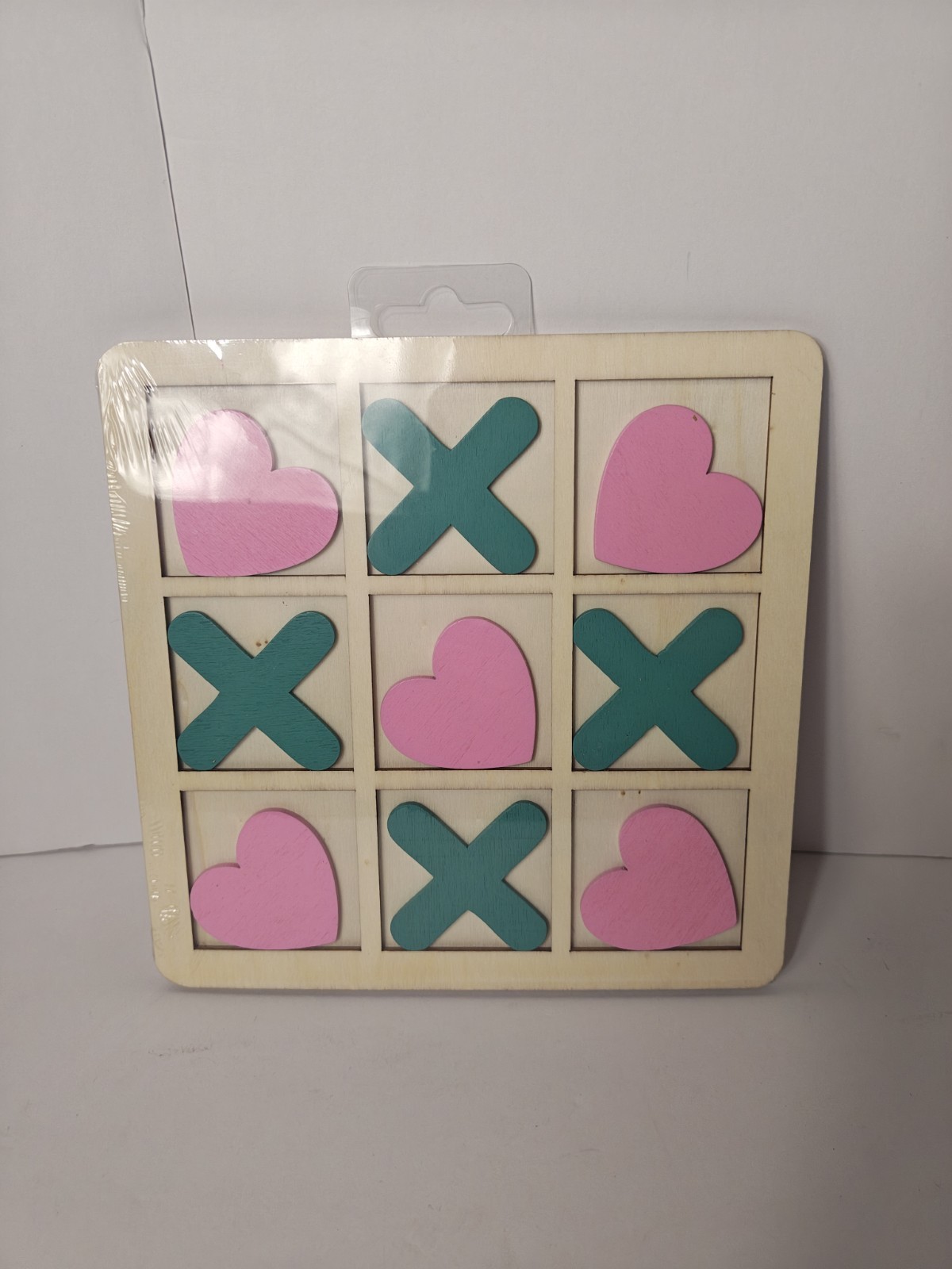 Wooden Toe Game Noughts and Crosses Strategy Board Games Leisure Intelligent