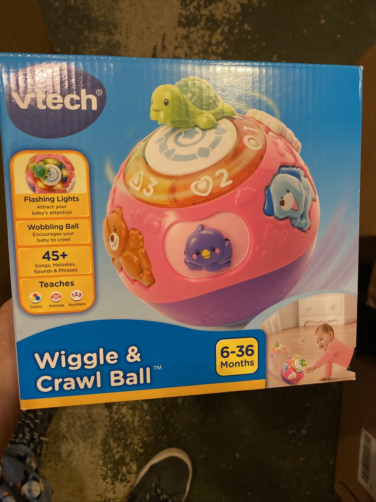 VTech Wiggle and Crawl Ball – Purple – Online Exclusive. Huge Saving