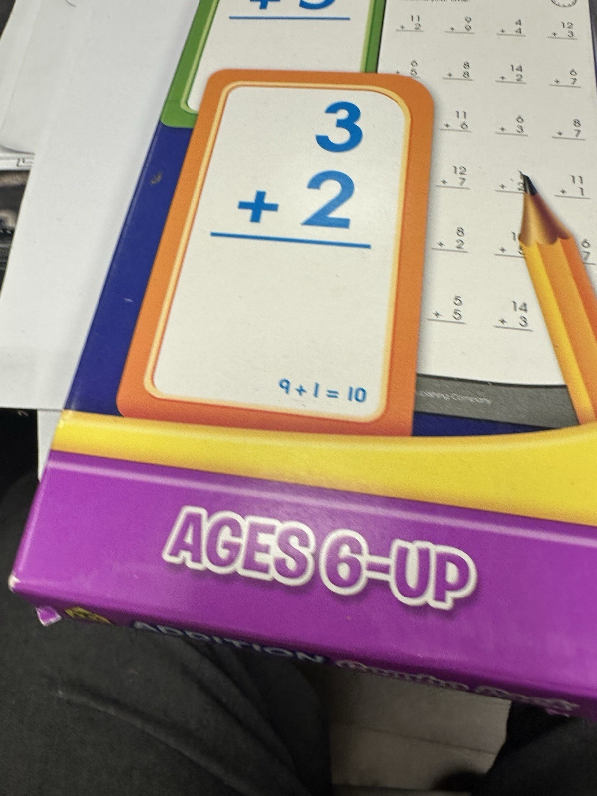 Educational Math Flash Cards & Card Games Lot – Brain Quest, Mad Gab