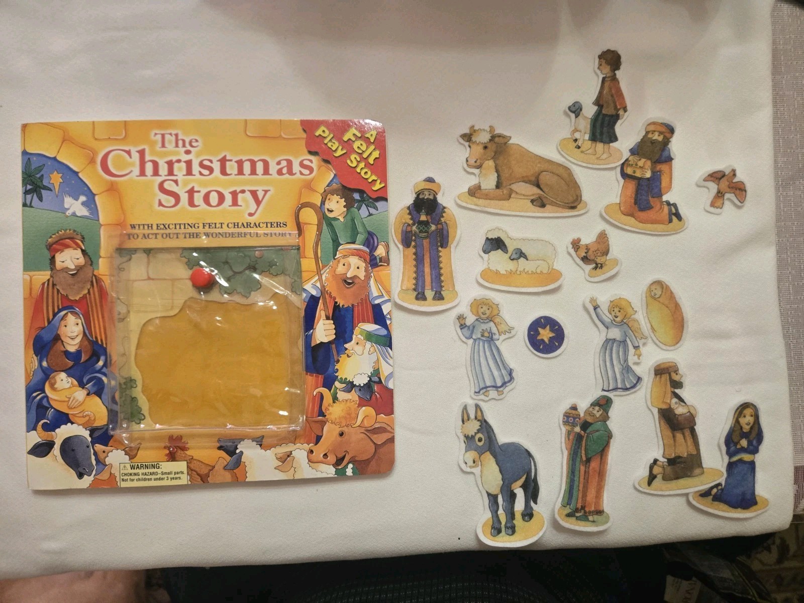Felt Play Story The Christmas Story Nativity Felt Board Set Multicolor 2004