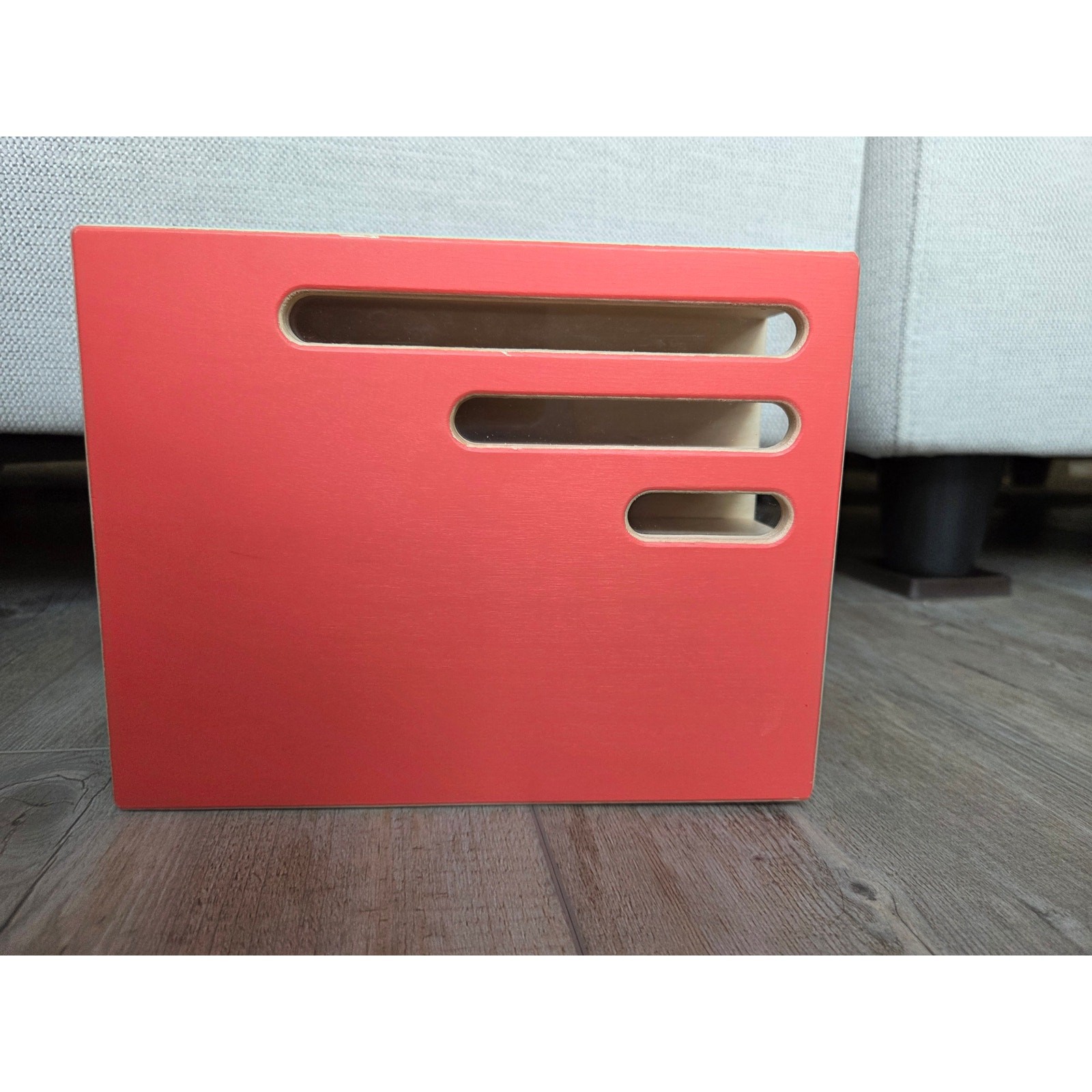 Lovevery Wooden Coin Bank – Box Only – Replacement Part – Montessori Toy