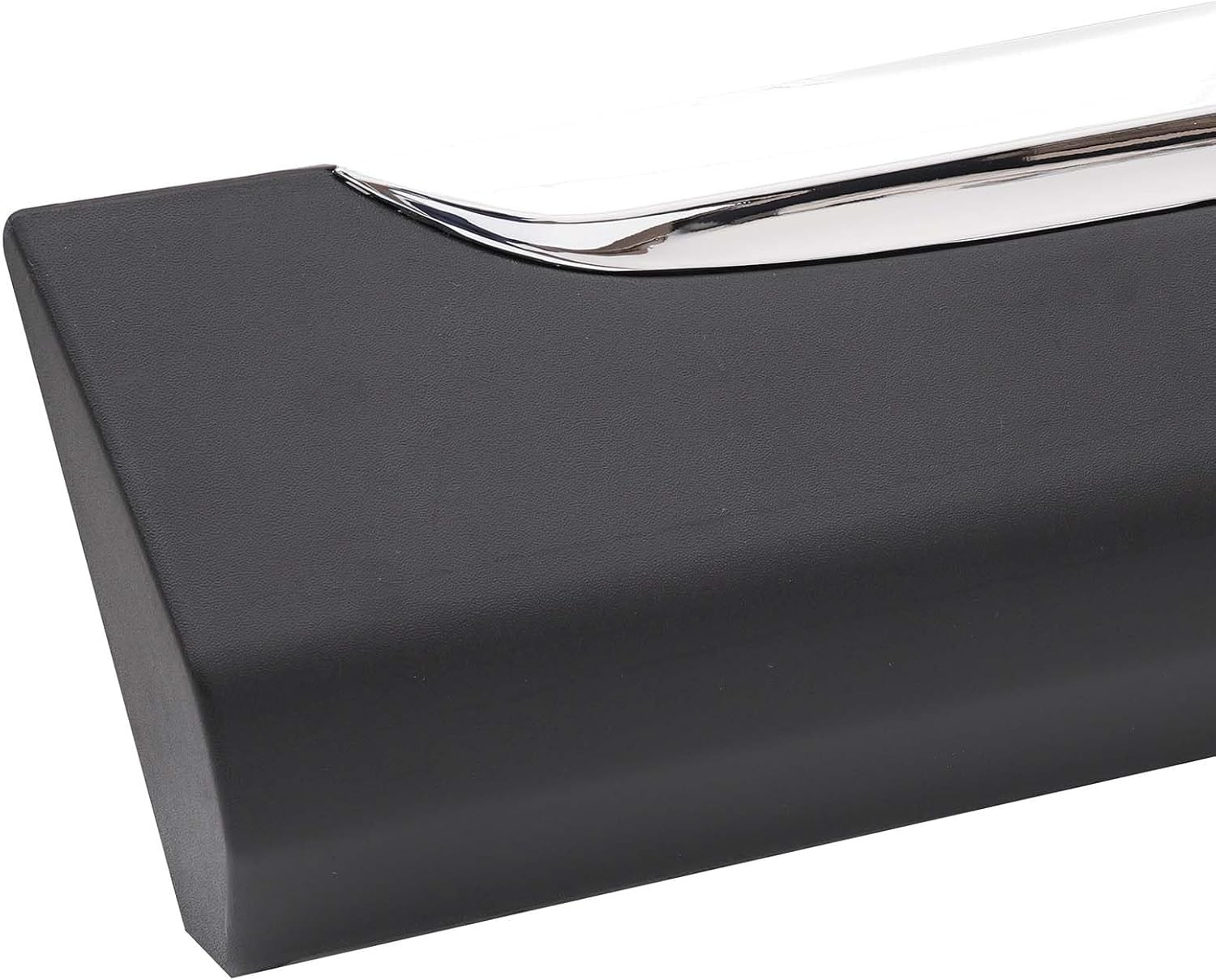 Rear Door Lower Molding Trim Panel with Chrome Trim Fit for Highlander 2011