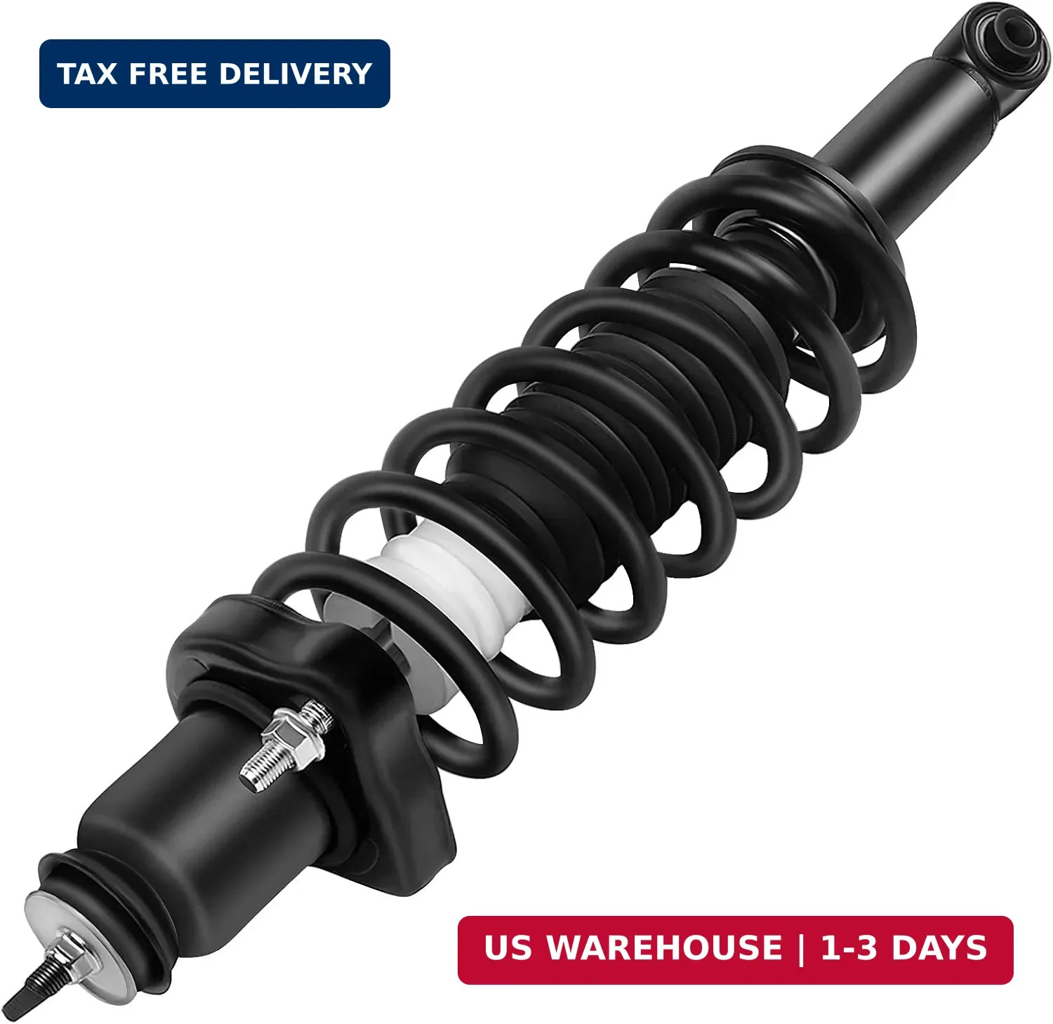 ECCPP Full Set Front and Rear Complete Strut Shock Coil Spring Assembly Driver a