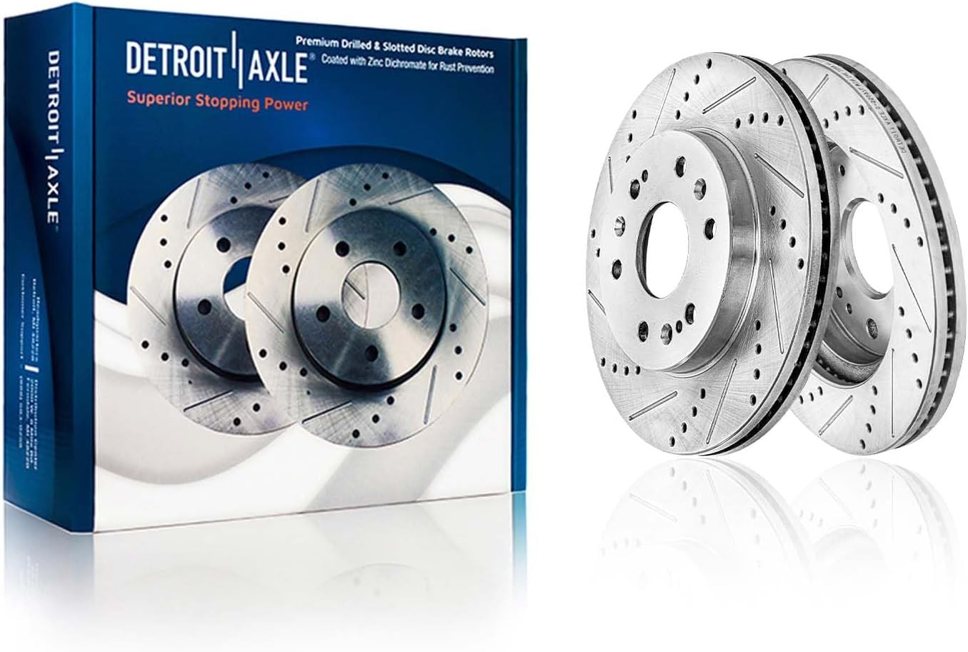 Detroit Axle – Brake Kit for Chevy GMC Silverado Sierra 1500 Tahoe Yukon XL Subu