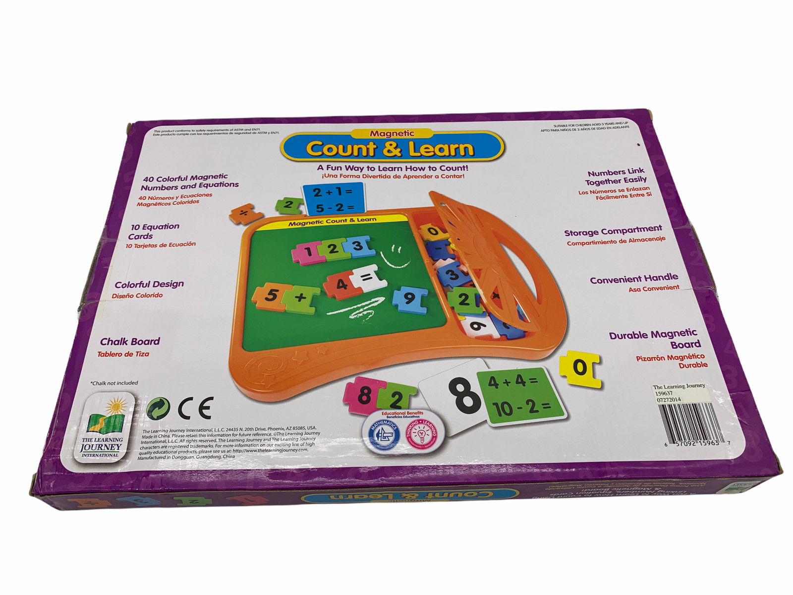 The Learning Journey Magnetic Count & Learn A Fun Way To Learn How To Count NEW