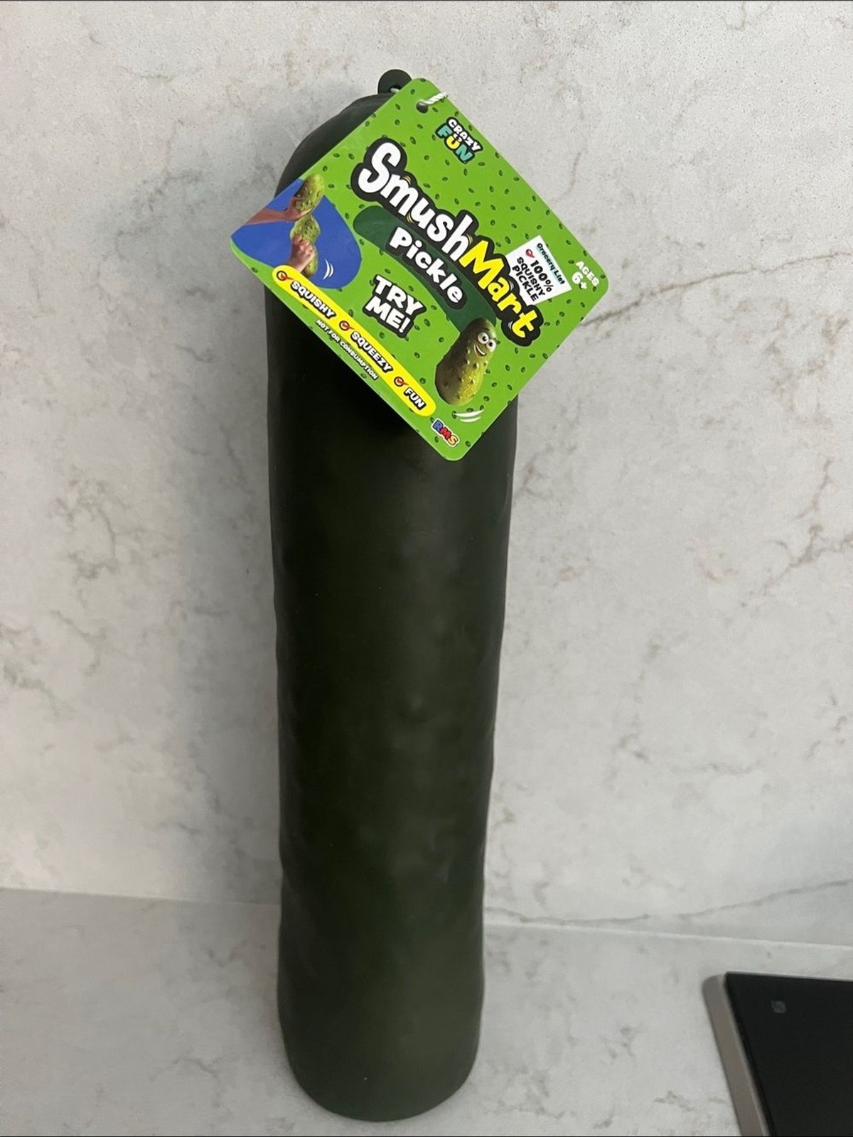 RMS / Crazy Fun – SmushMart Pickle Squishy Toy (large) 14.5 inches – Five Below